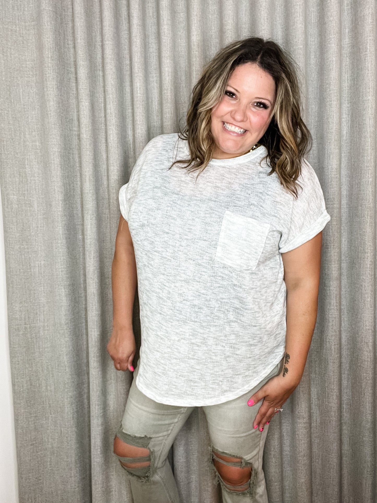 Moxie Burnout Tee (Sage)