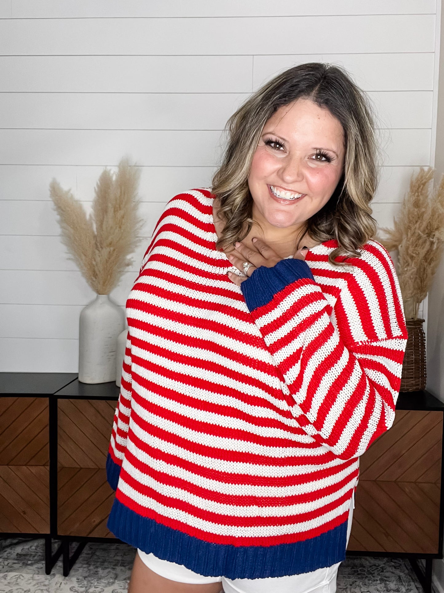 "First Alert" Lightweight Sweater