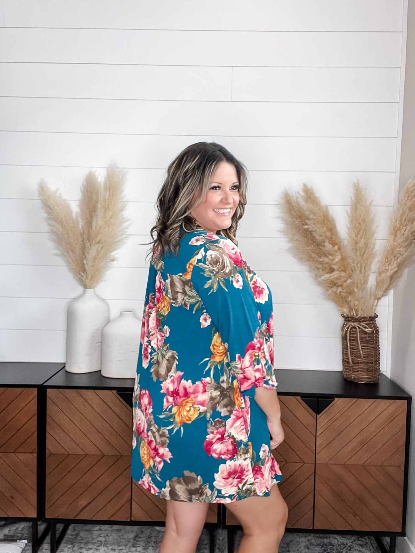 Opie 3/4 sleeve Cardigan