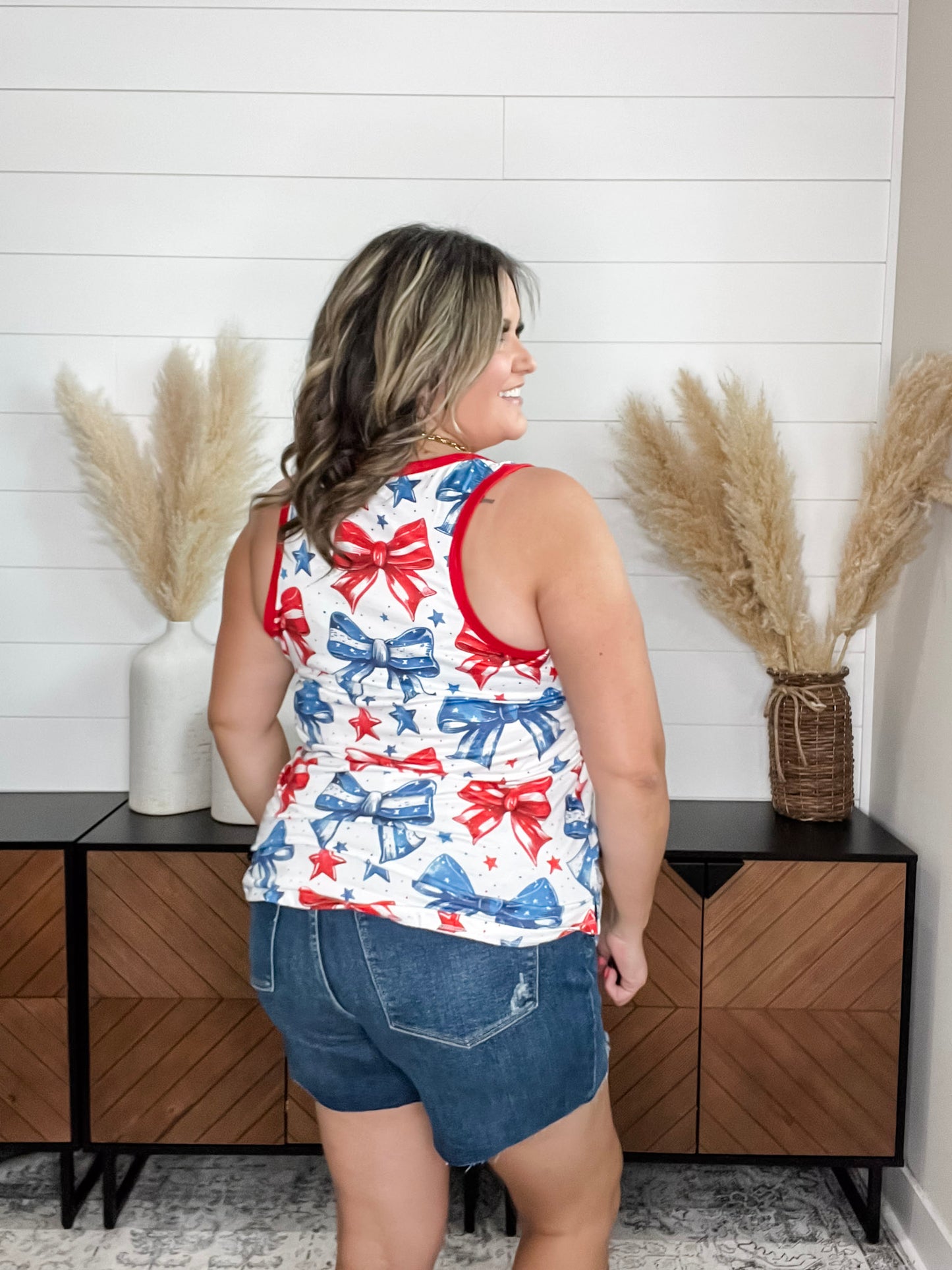 "Bows and Stars" Tank Top