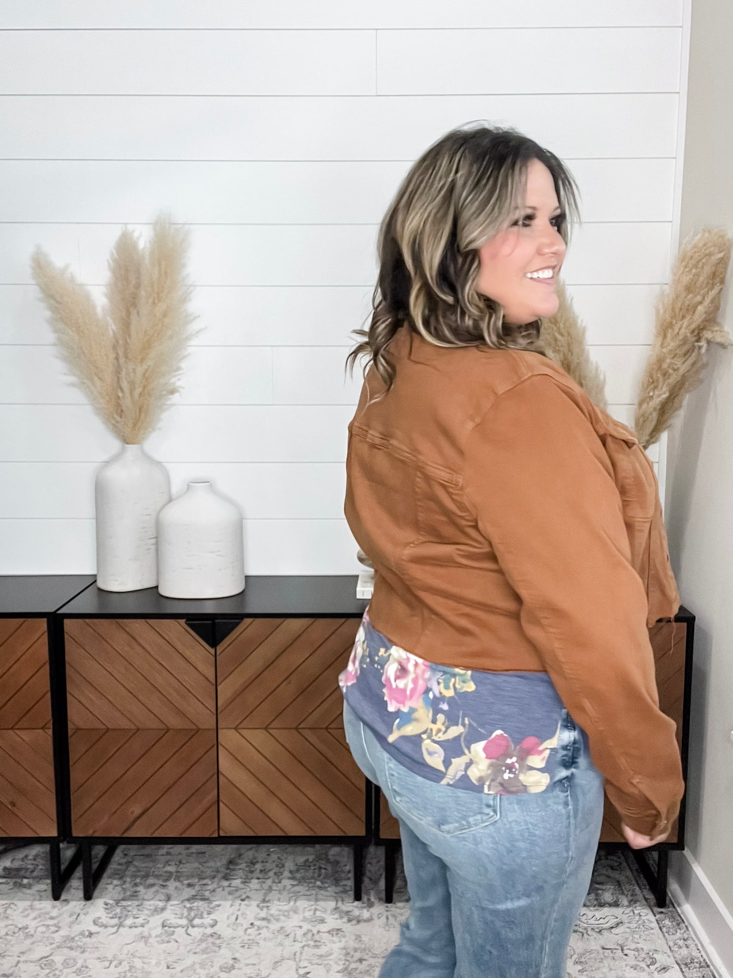 Judy Blue Jacket Camel
