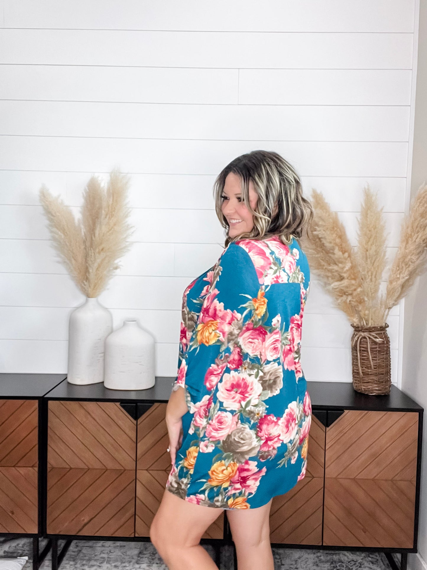 Opie 3/4 sleeve Cardigan