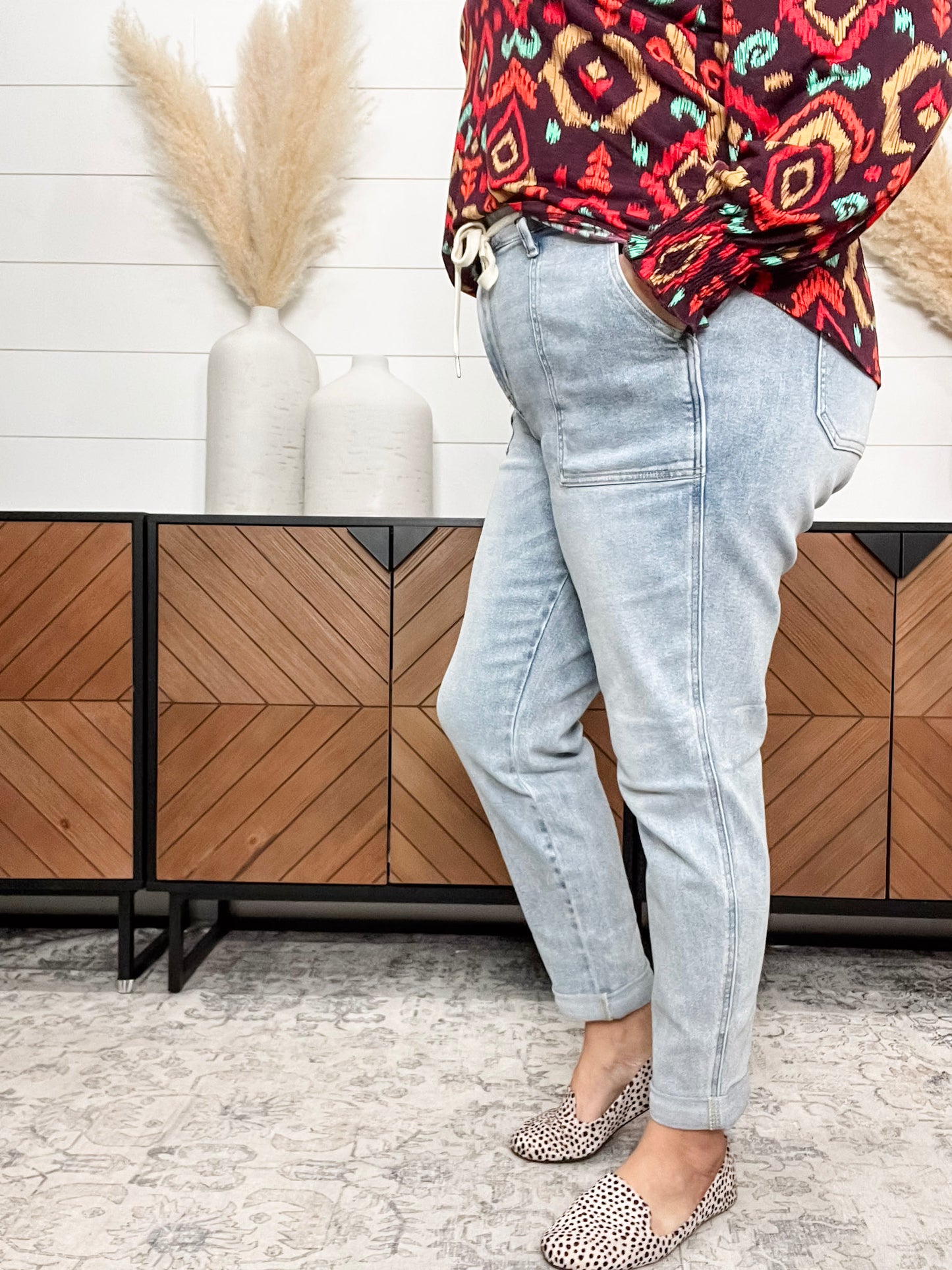 Judy Blue "She's Vintage" Denim Joggers