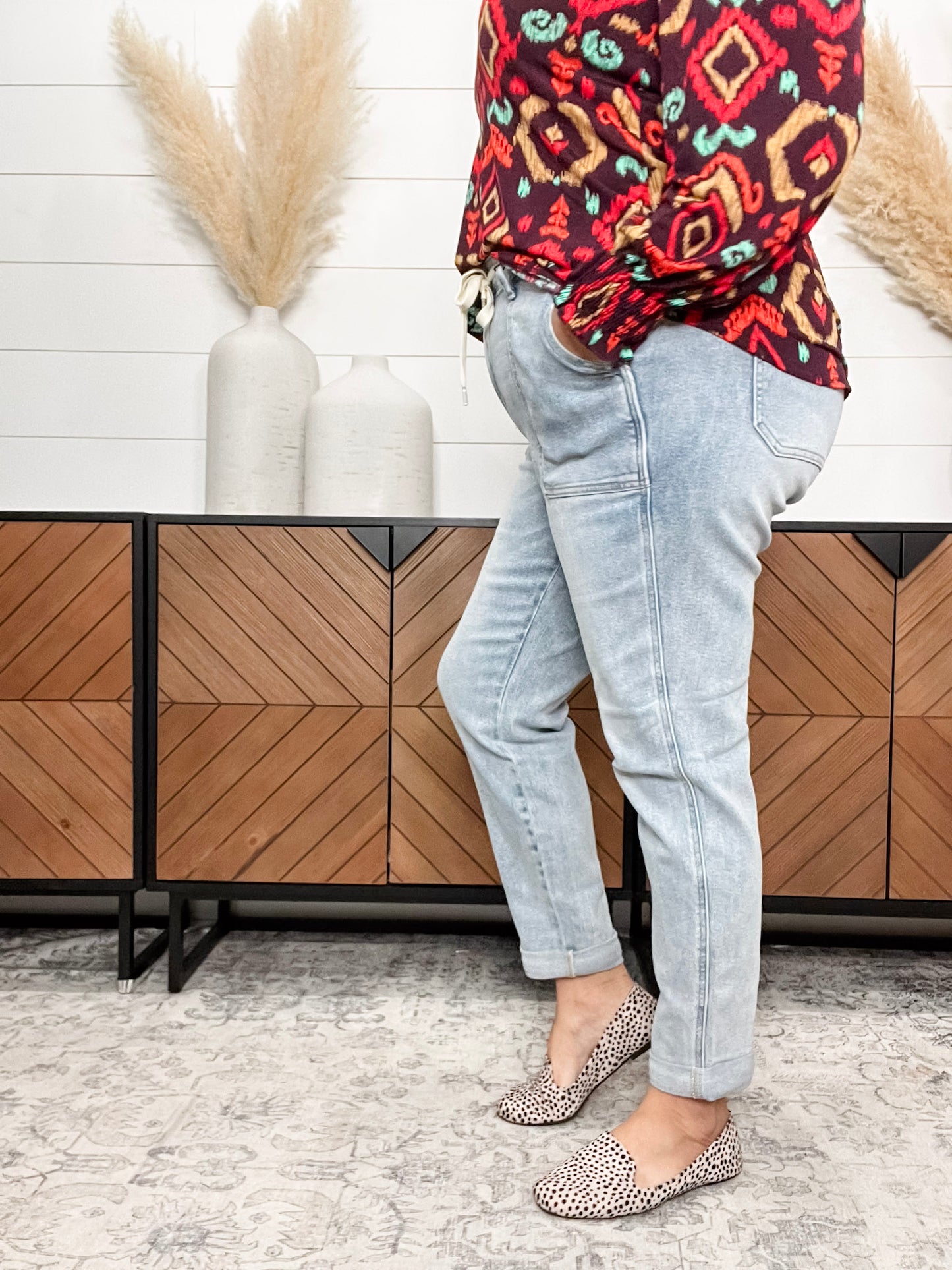 Judy Blue "She's Vintage" Denim Joggers