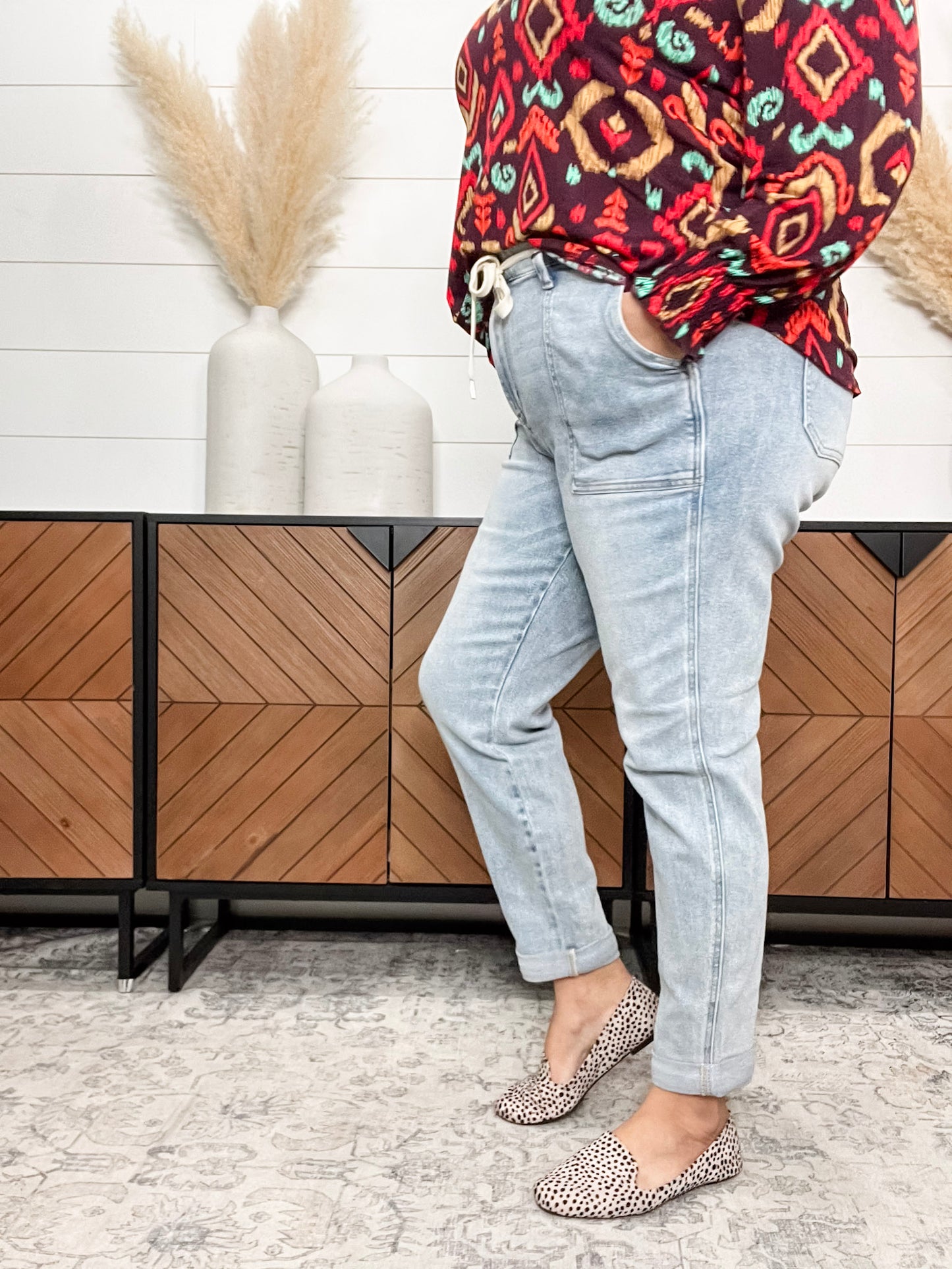 Judy Blue "She's Vintage" Denim Joggers