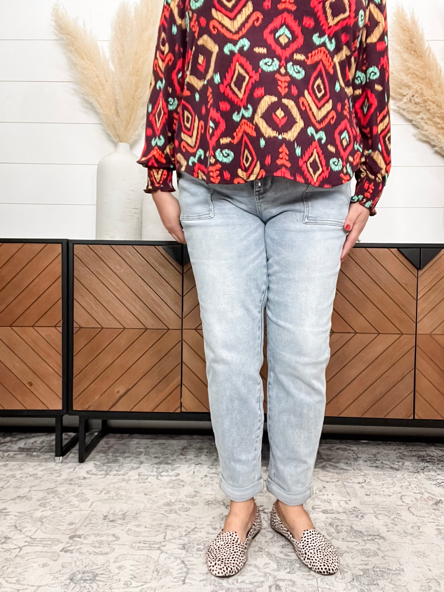 Judy Blue "She's Vintage" Denim Joggers