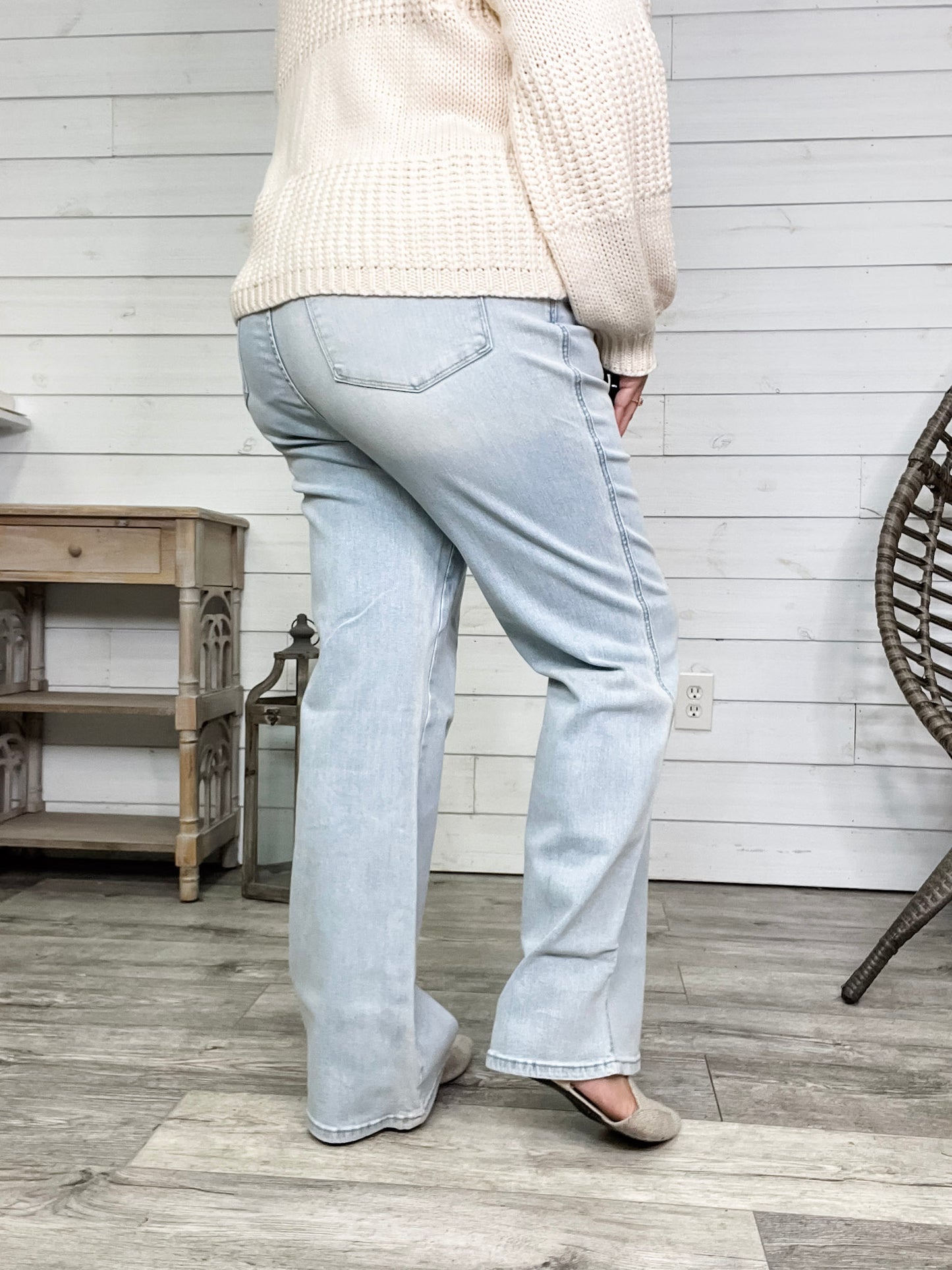 Judy Blue "Hey Arnold" Tummy Control Straight Leg Jeans