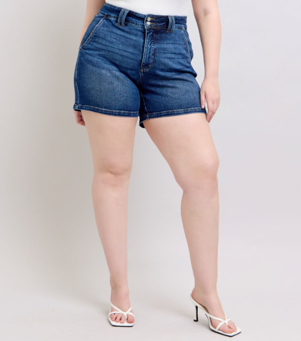 Judy Blue “High Life” Trouser Pocket Shorts