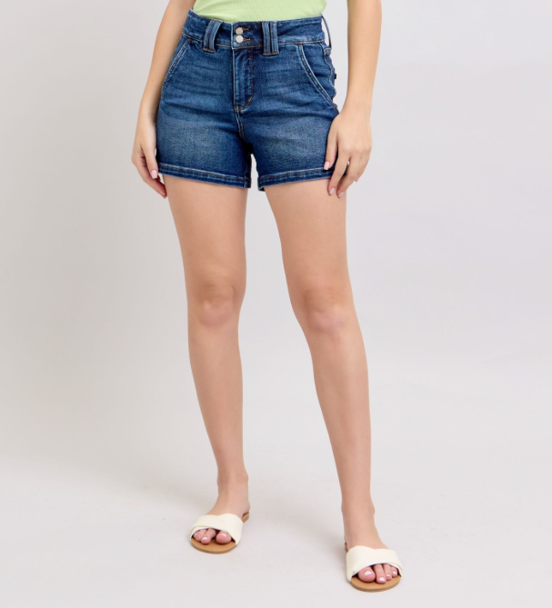 Judy Blue “High Life” Trouser Pocket Shorts