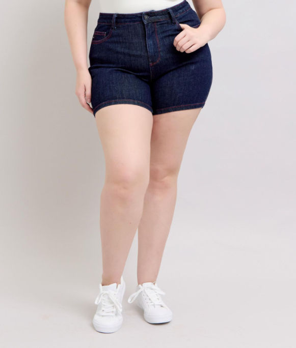 Judy Blue "Show Me Your Heart" Heart Pocket Shorts