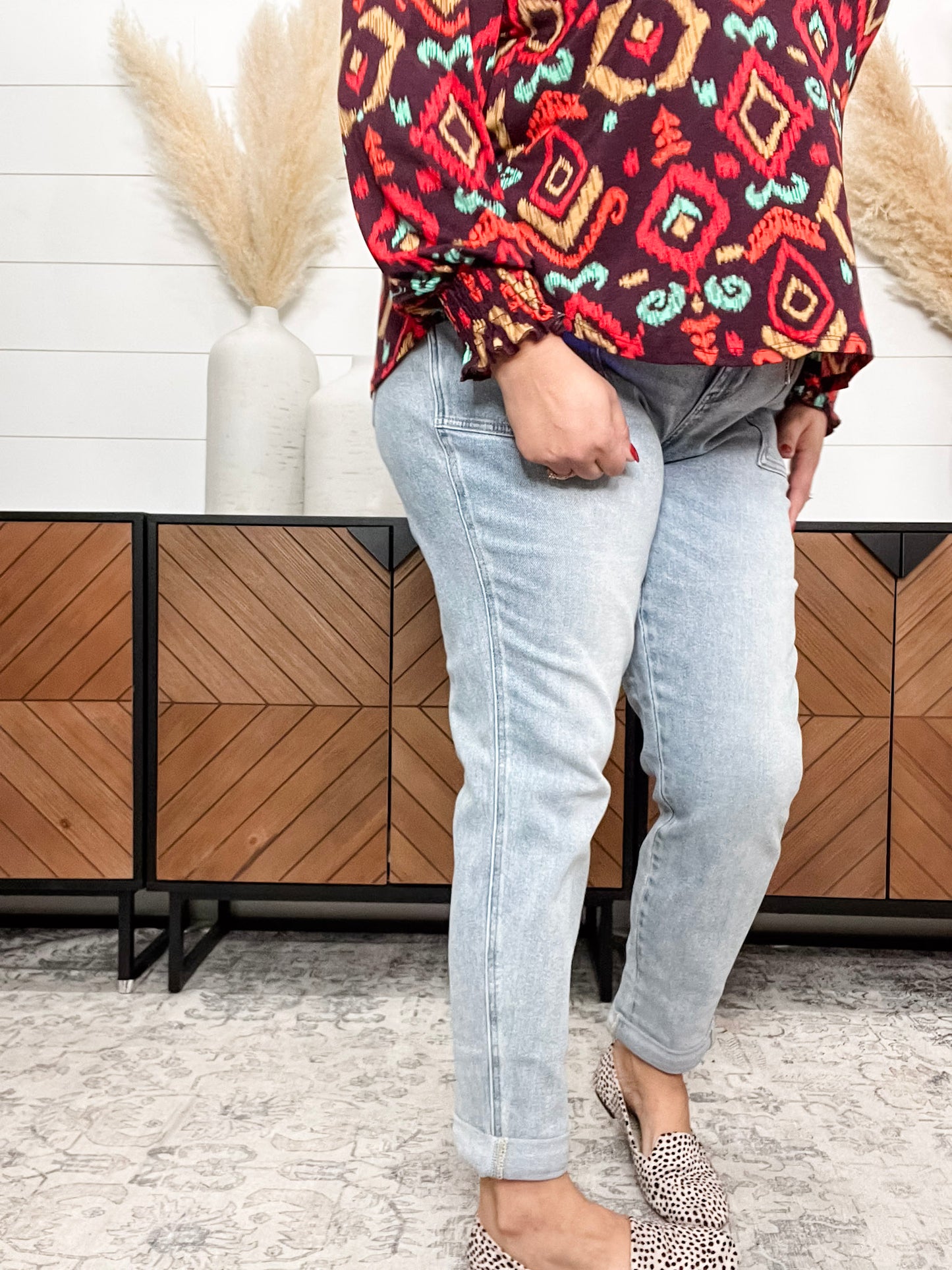 Judy Blue "She's Vintage" Denim Joggers