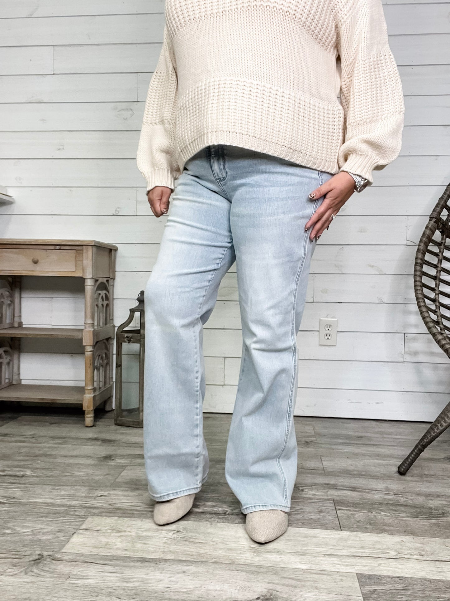 Judy Blue "Hey Arnold" Tummy Control Straight Leg Jeans
