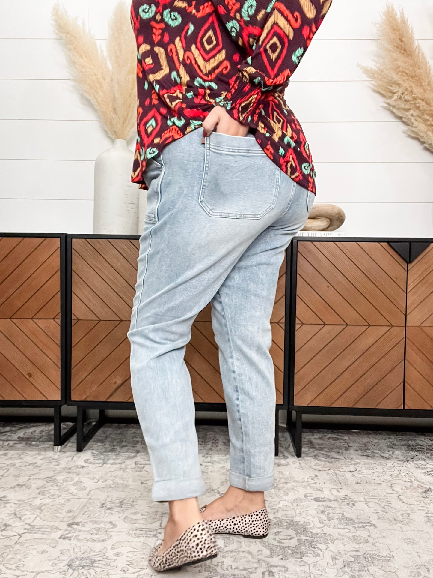 Judy Blue "She's Vintage" Denim Joggers