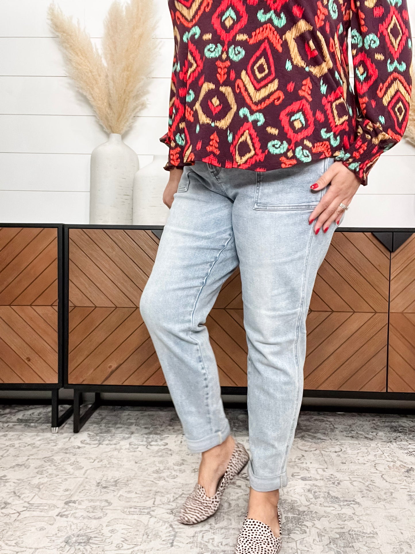 Judy Blue "She's Vintage" Denim Joggers