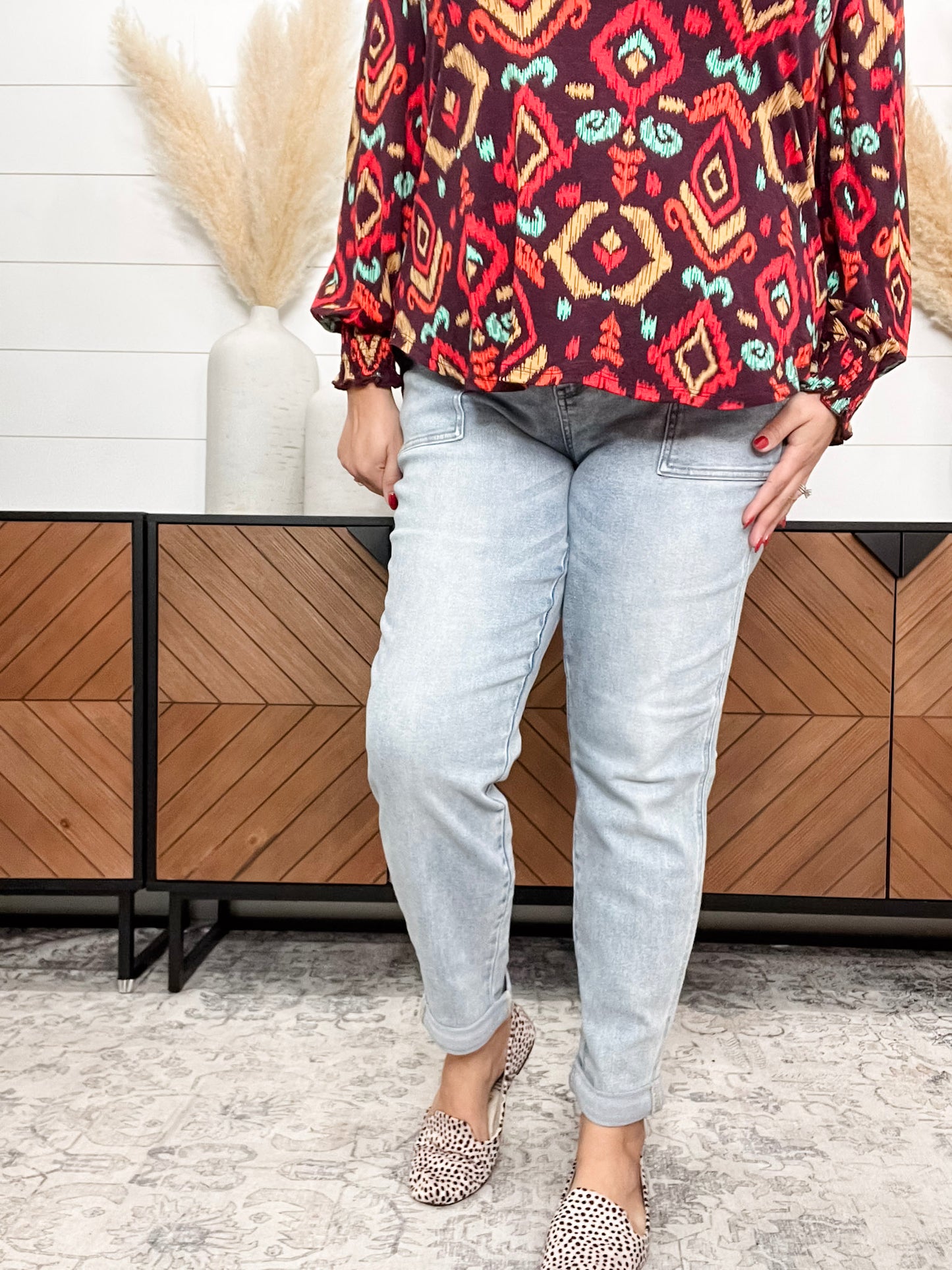 Judy Blue "She's Vintage" Denim Joggers