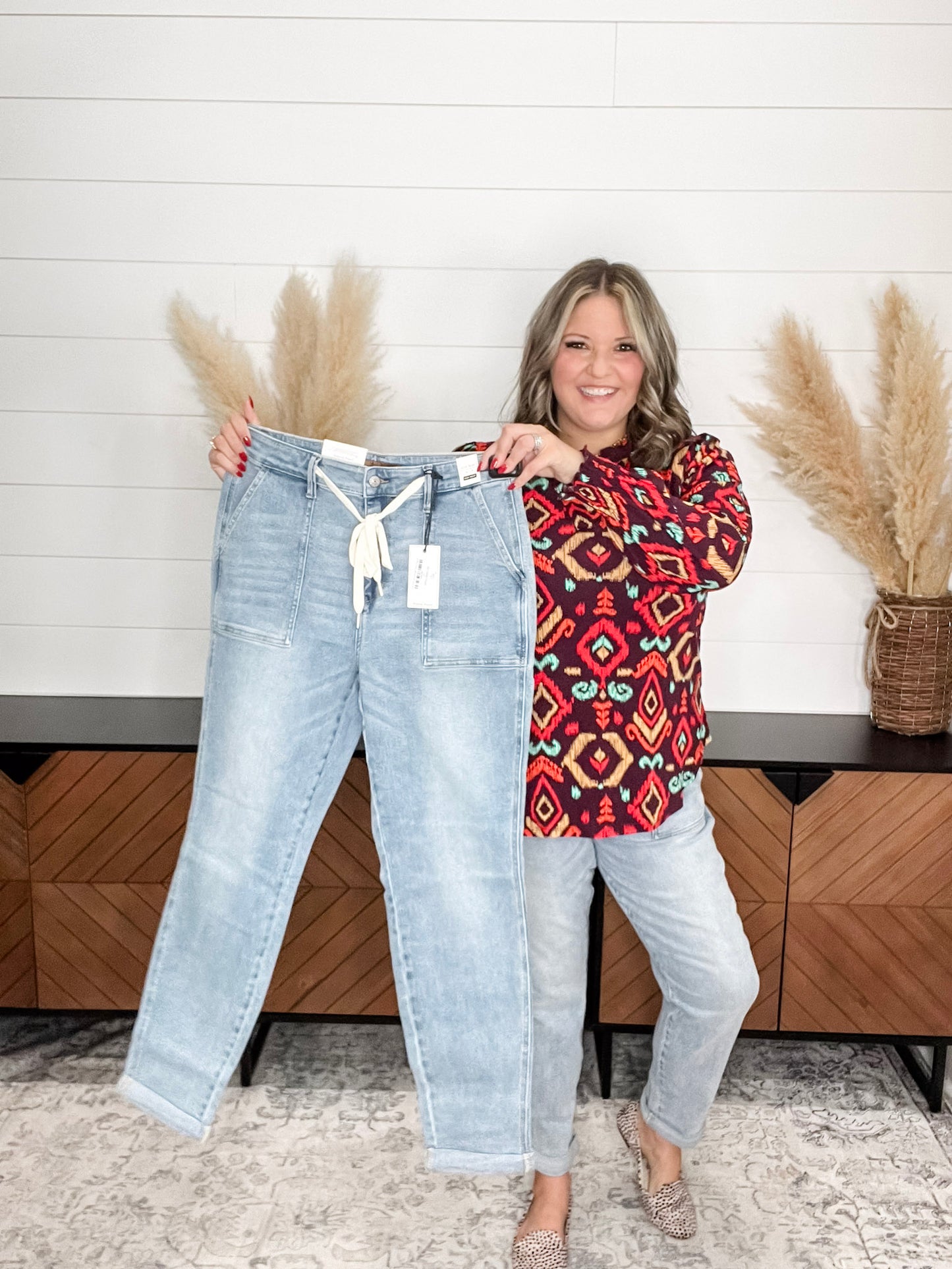 Judy Blue "She's Vintage" Denim Joggers