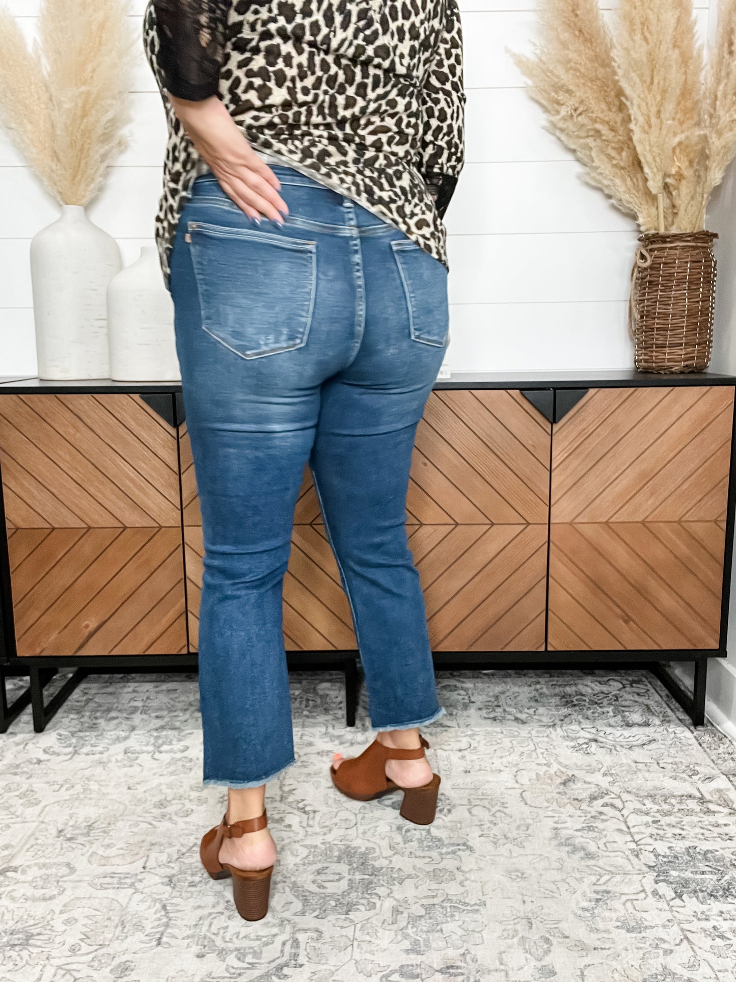 Judy Blue Smarty Pants Kick Flare