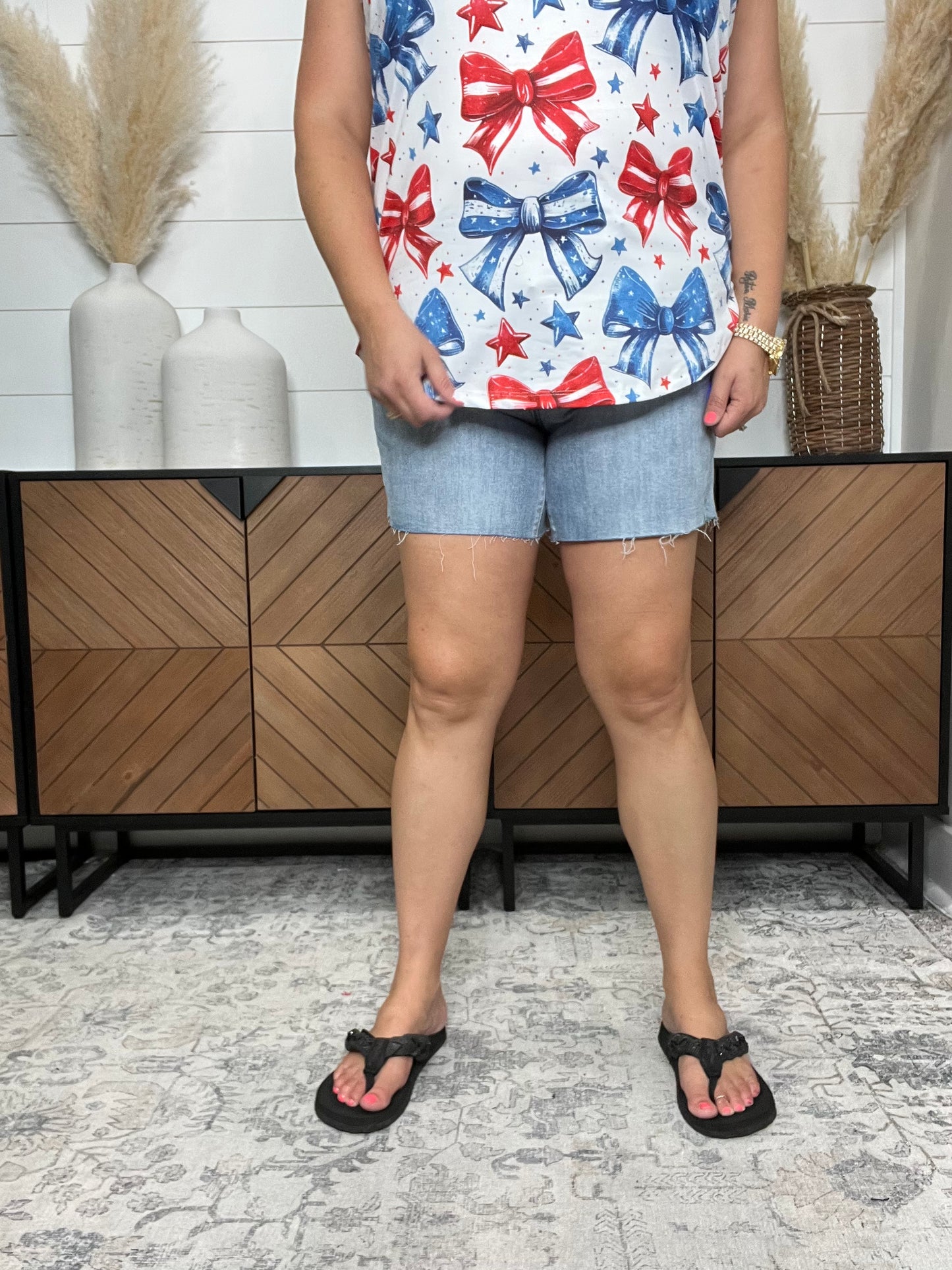 Judy Blue "That's a Wrap" Cutoff Shorts