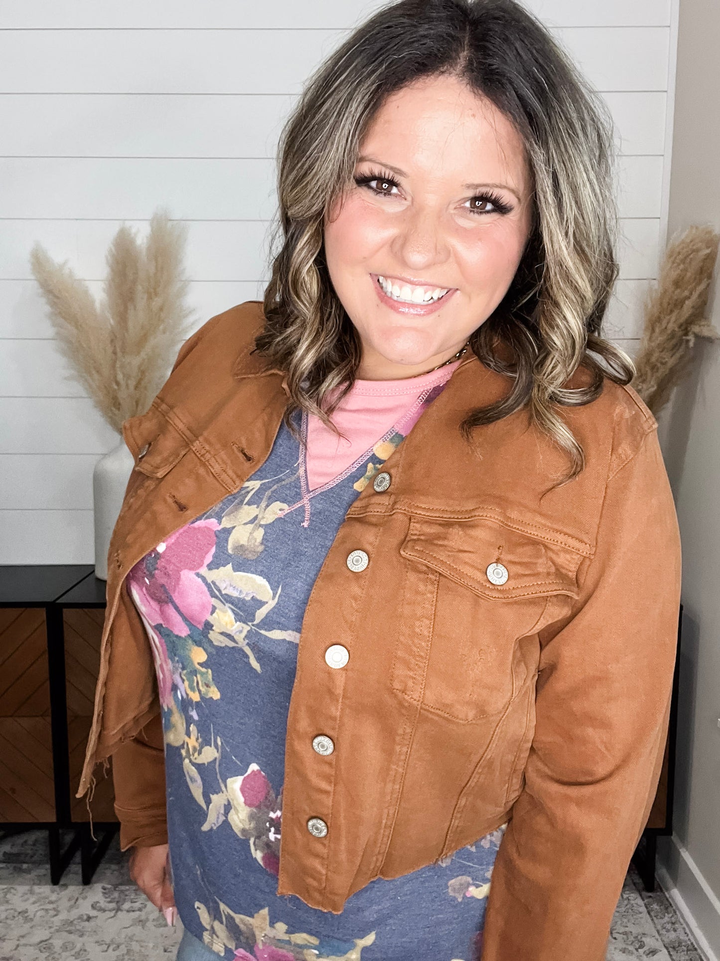 Judy Blue Jacket Camel