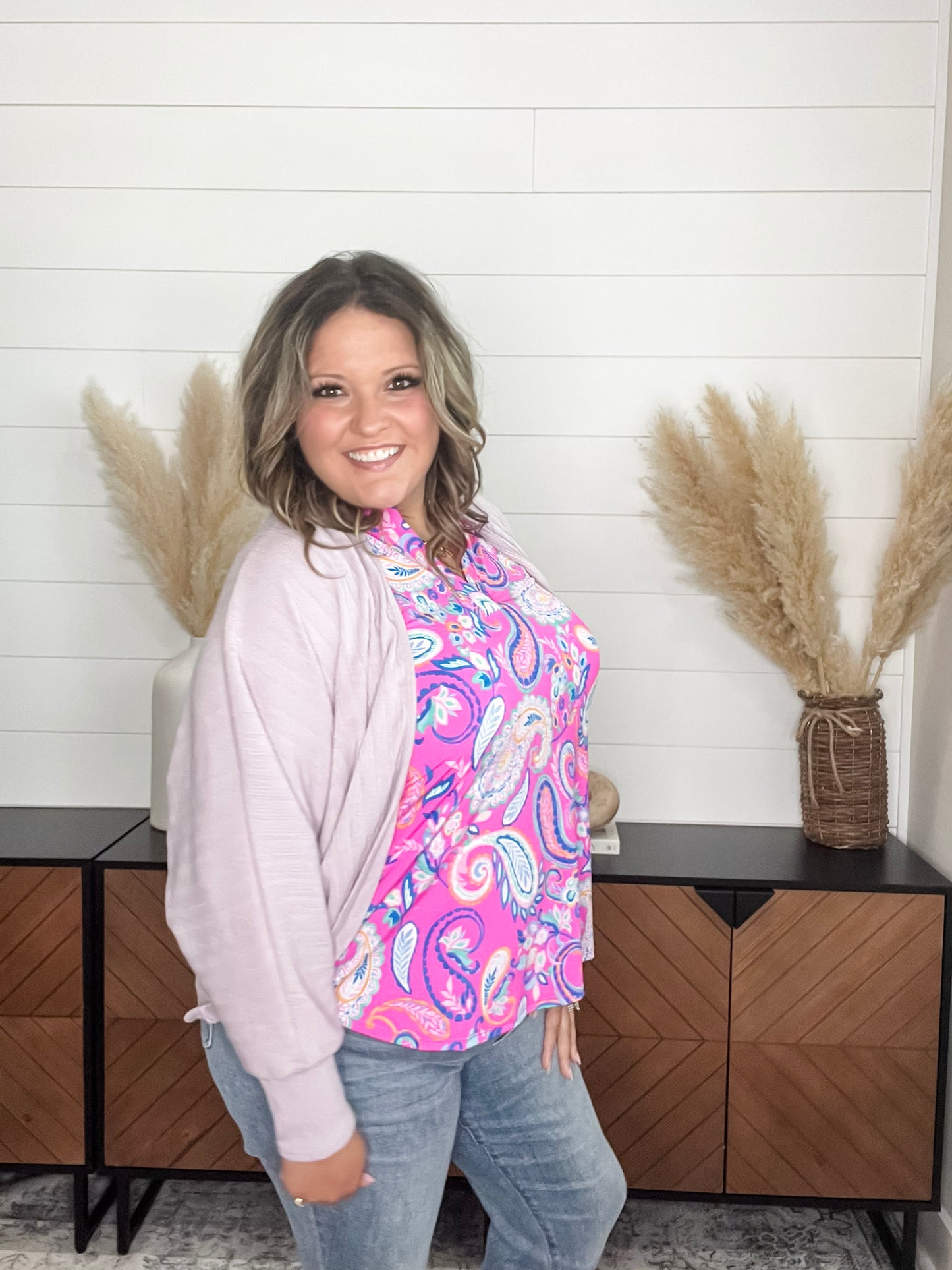 Doorbuster "Devlynn" Balloon Sleeve Cardigan