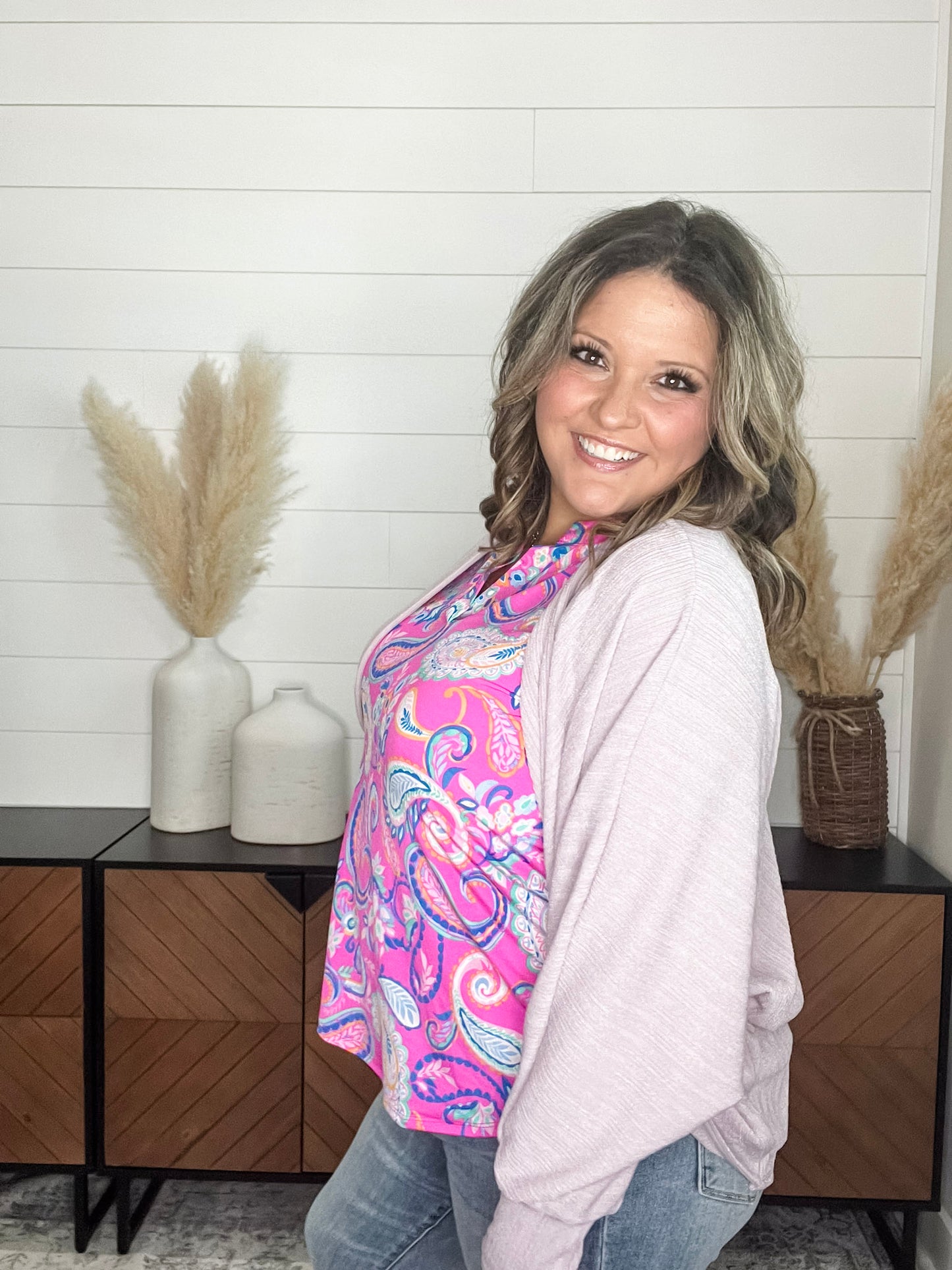 Doorbuster "Devlynn" Balloon Sleeve Cardigan