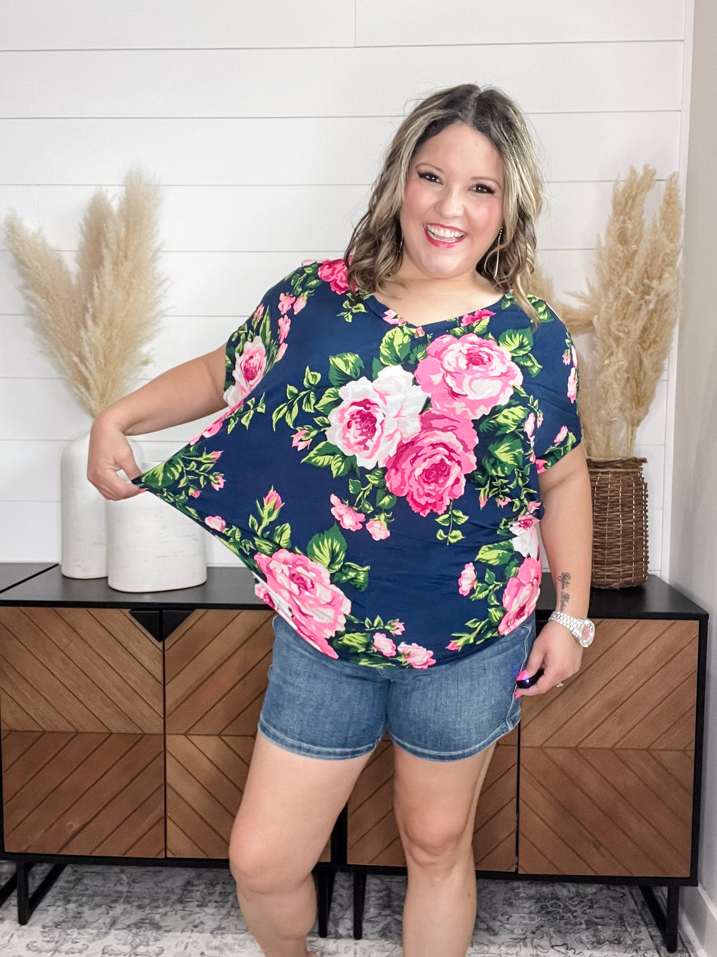 "Options Open" V-Neck Dolman