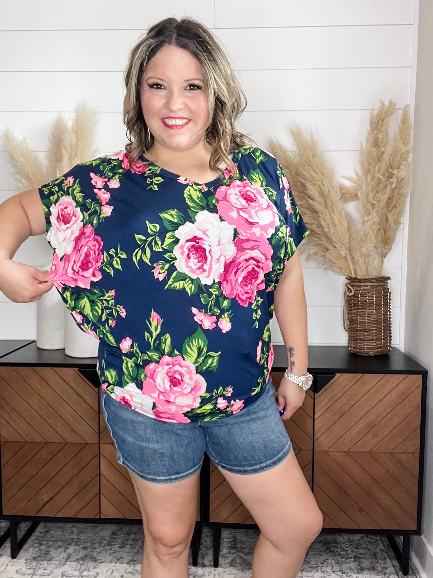 "Options Open" V-Neck Dolman