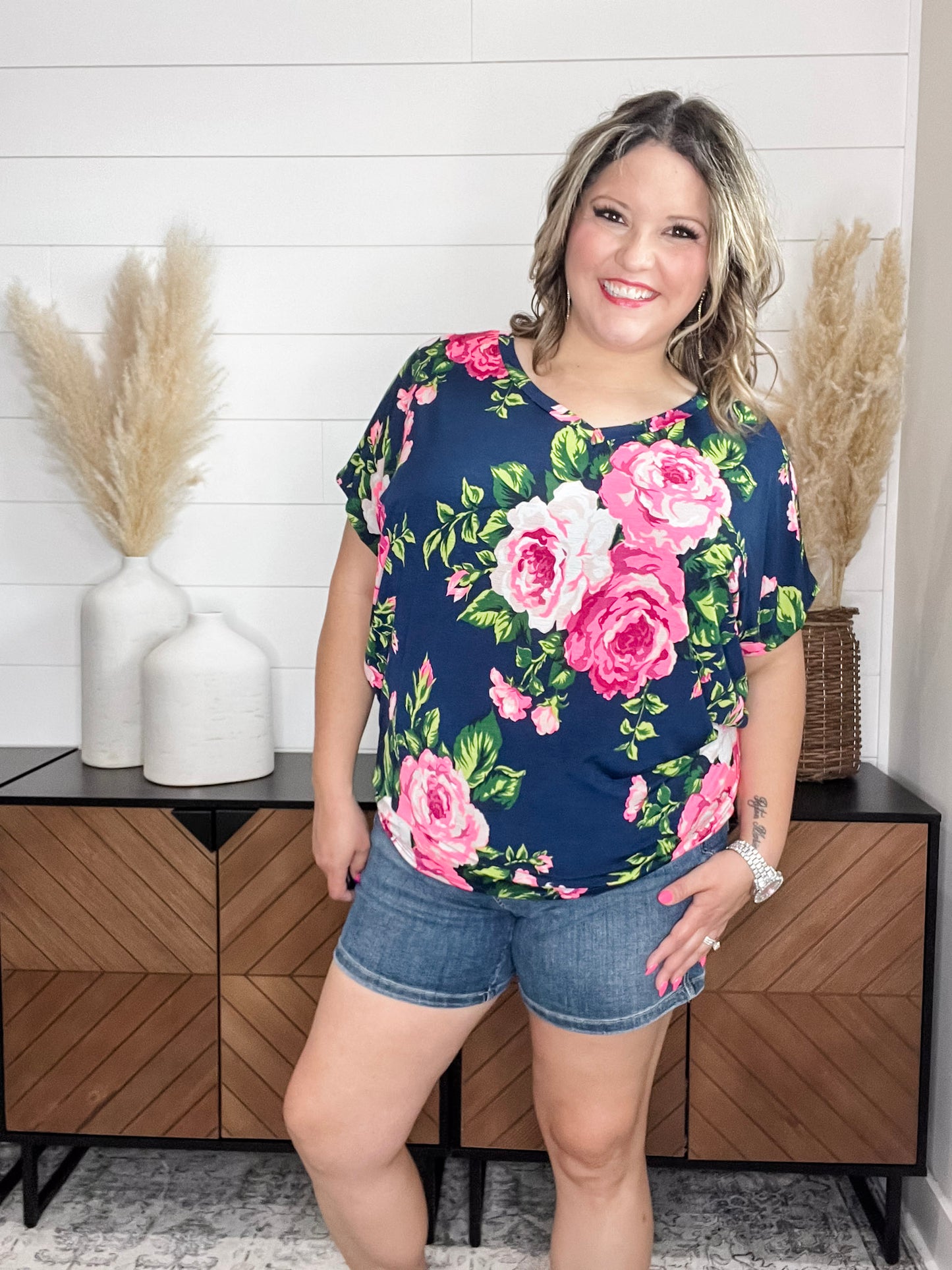 "Options Open" V-Neck Dolman