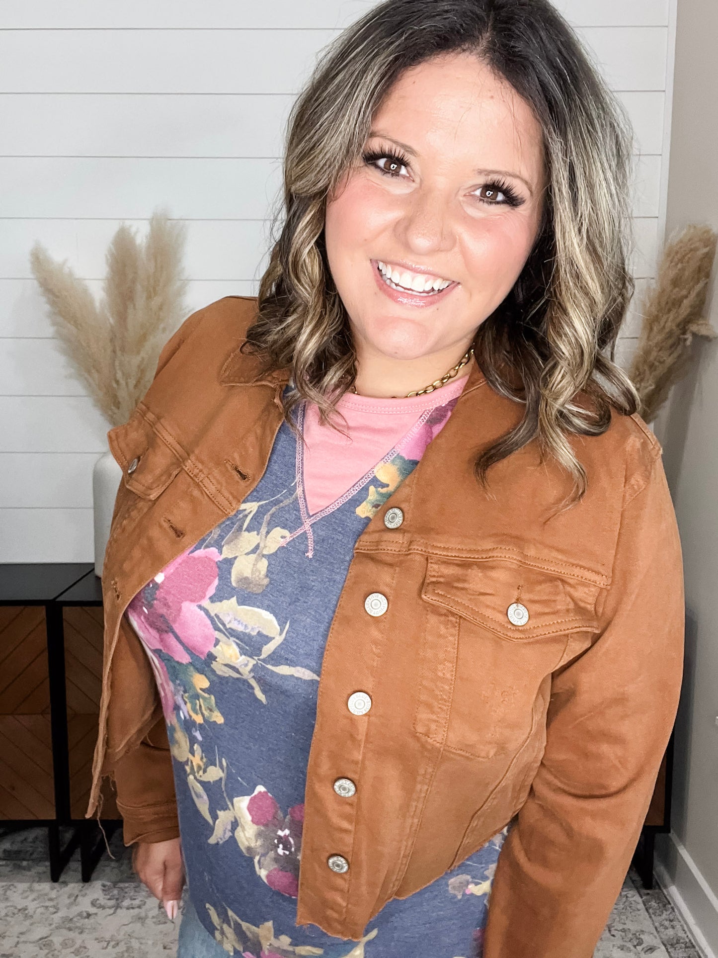 Judy Blue Jacket Camel