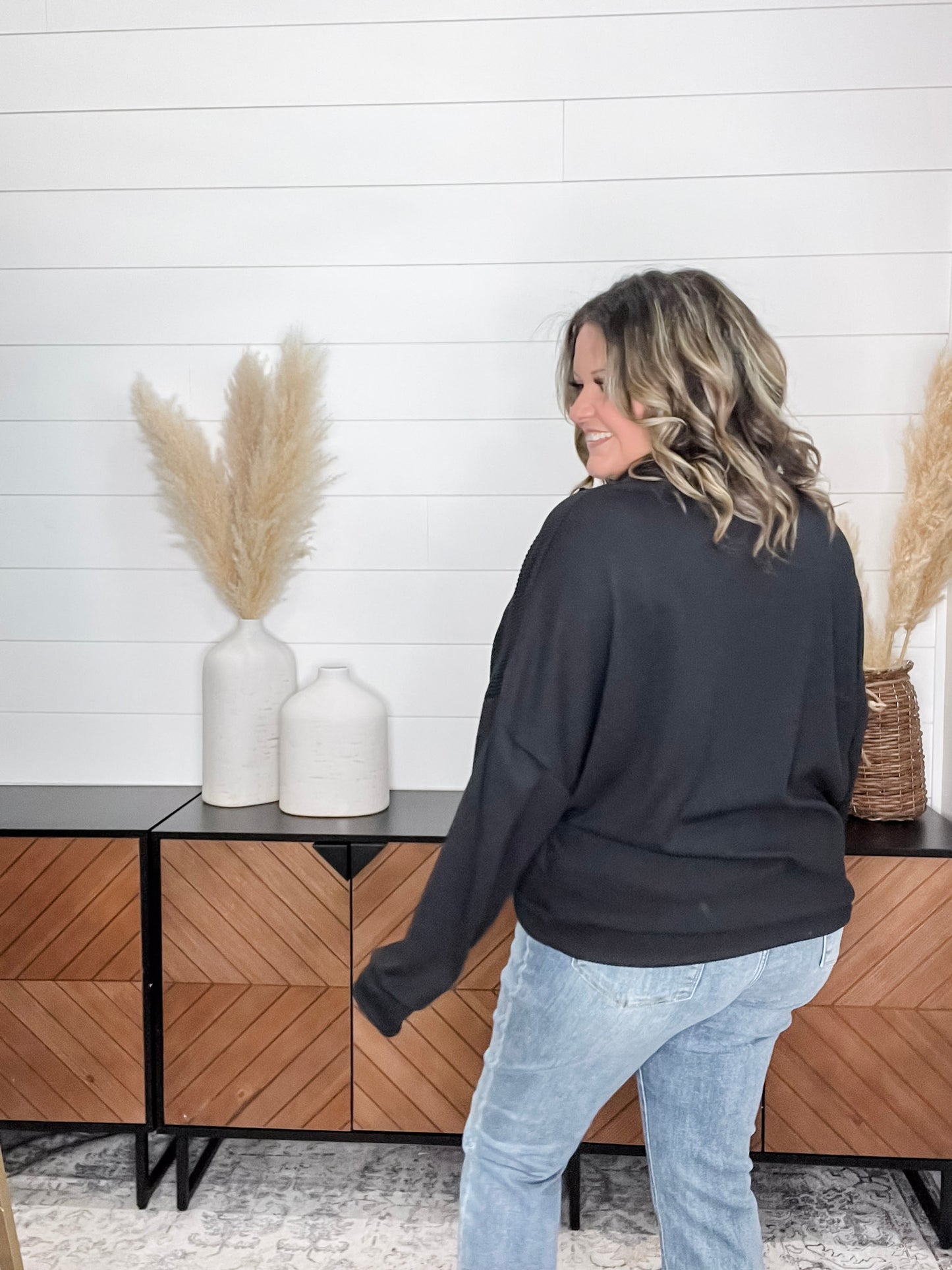 "Over The Top" Corded 3/4 Zip Pullover (Multiple Colors)