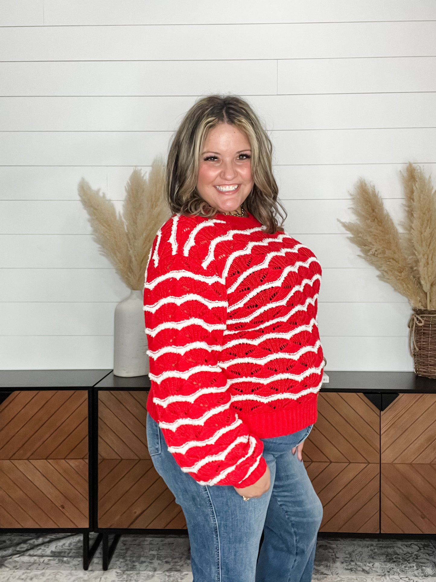 "Laslow" Balloon Sleeve Sweater