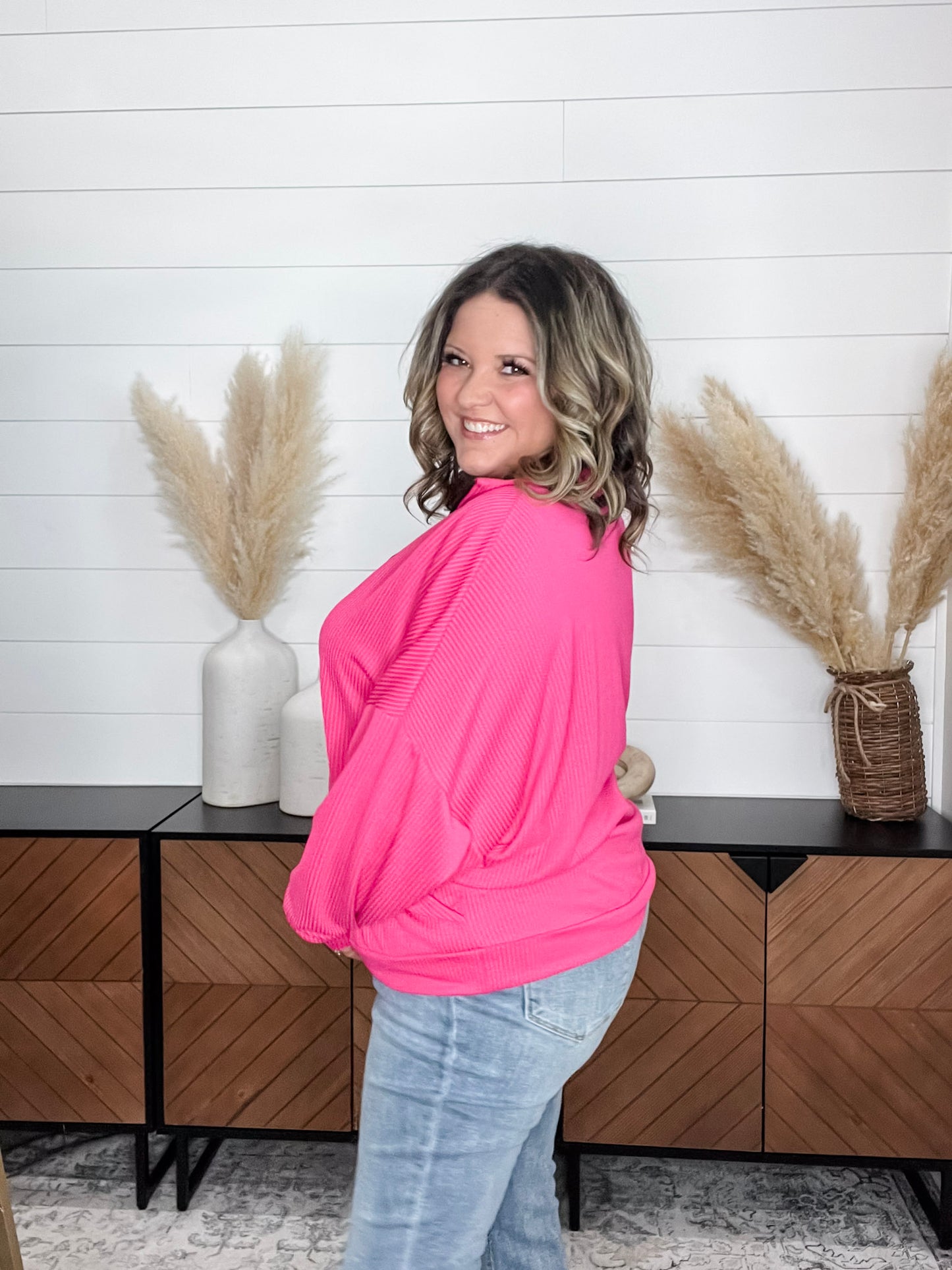 "Over The Top" Corded 3/4 Zip Pullover (Multiple Colors)