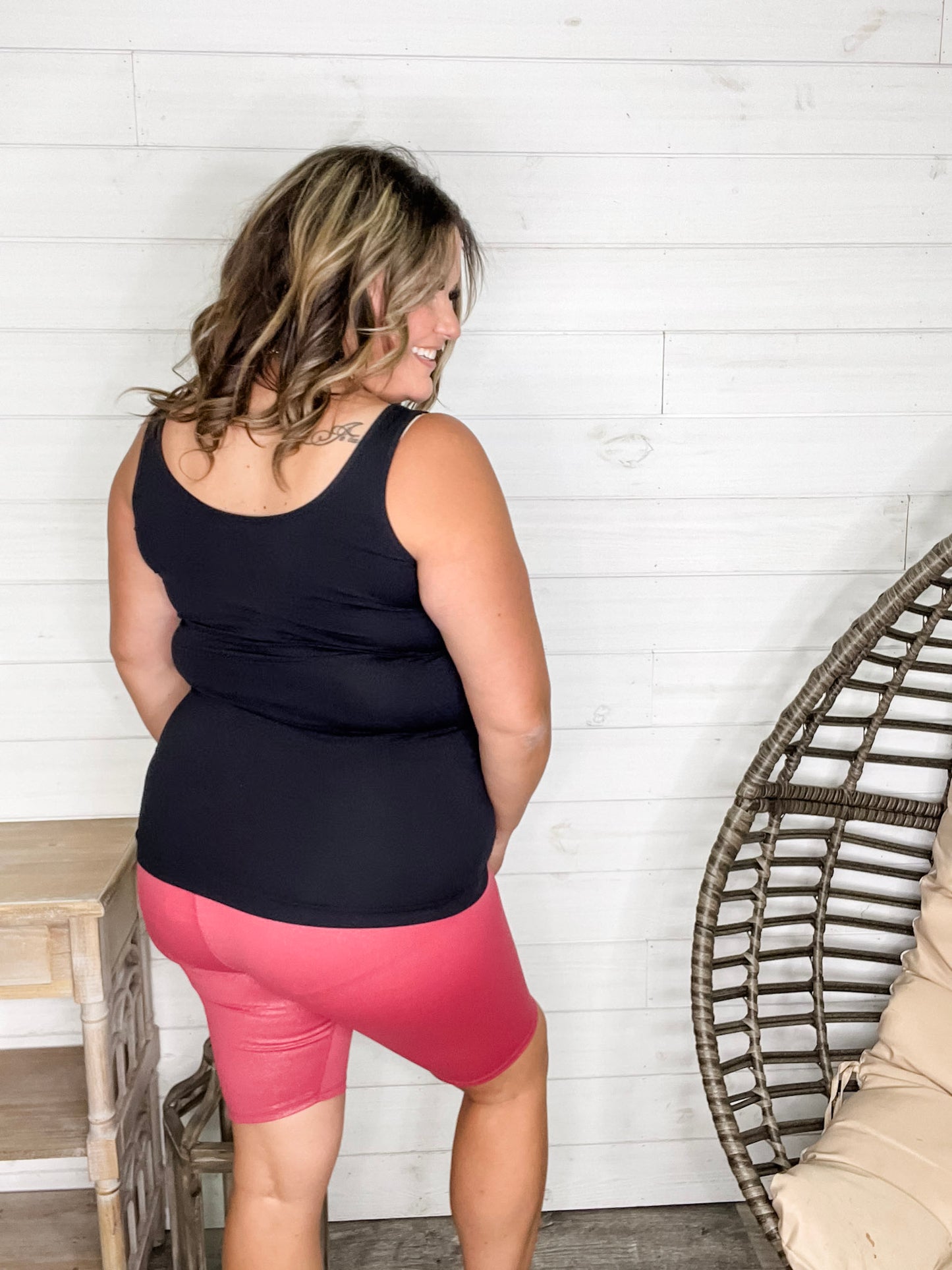 "Add A Little Sparkle" Bike Shorts (Rose)