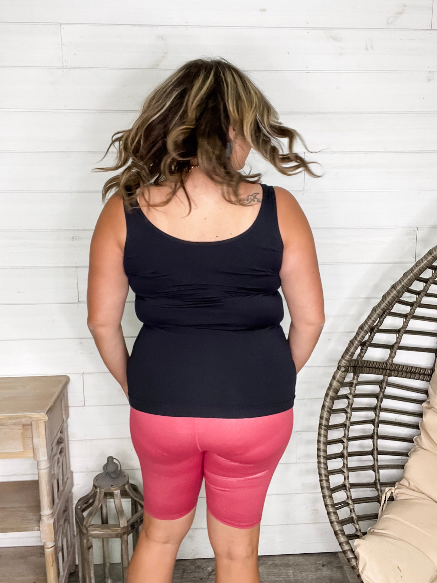 "Add A Little Sparkle" Bike Shorts (Rose)
