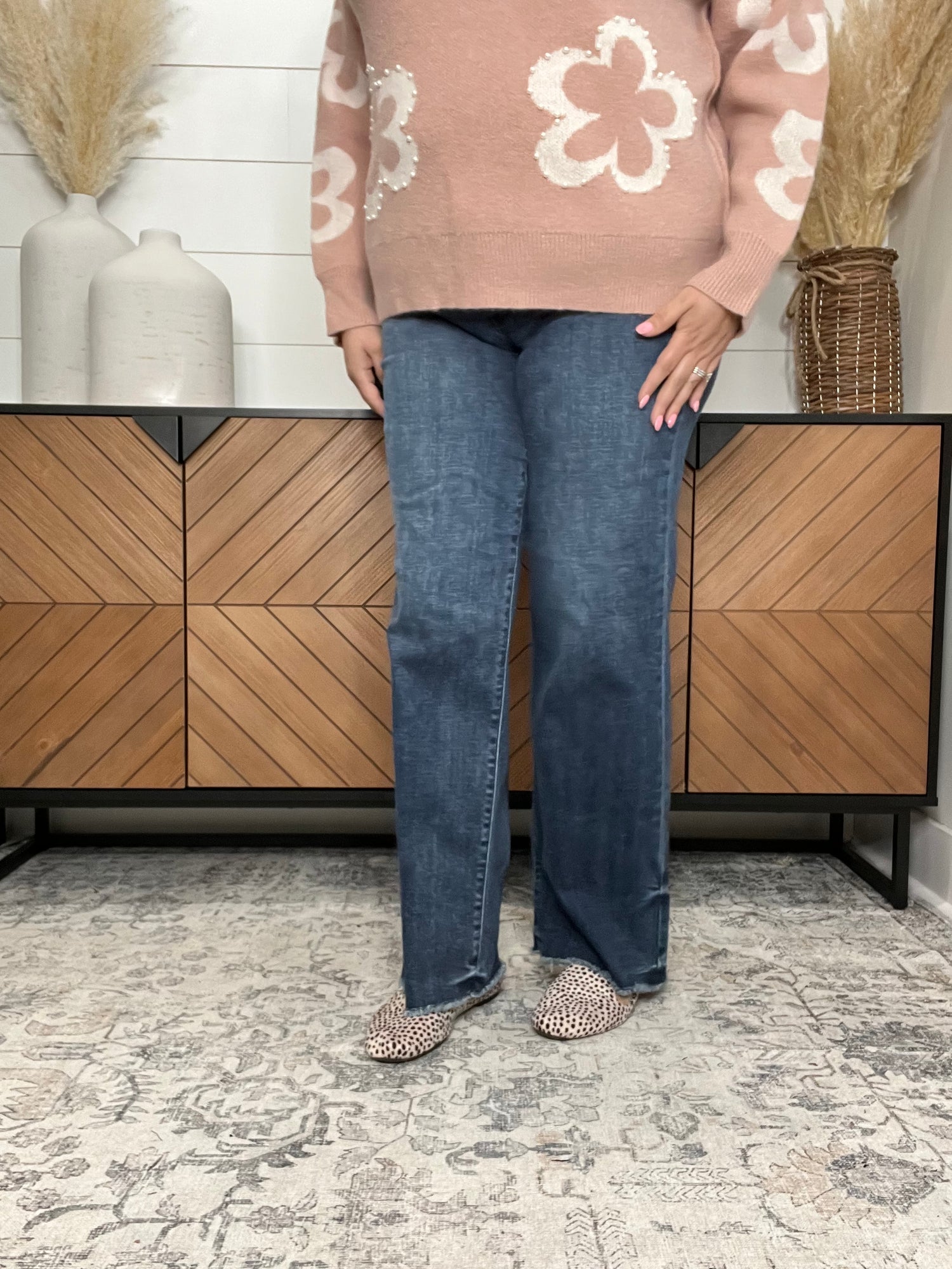 WIDE LEG JEANS