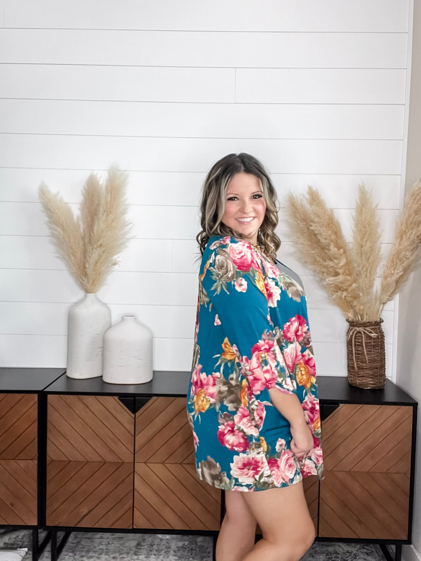 Opie 3/4 sleeve Cardigan