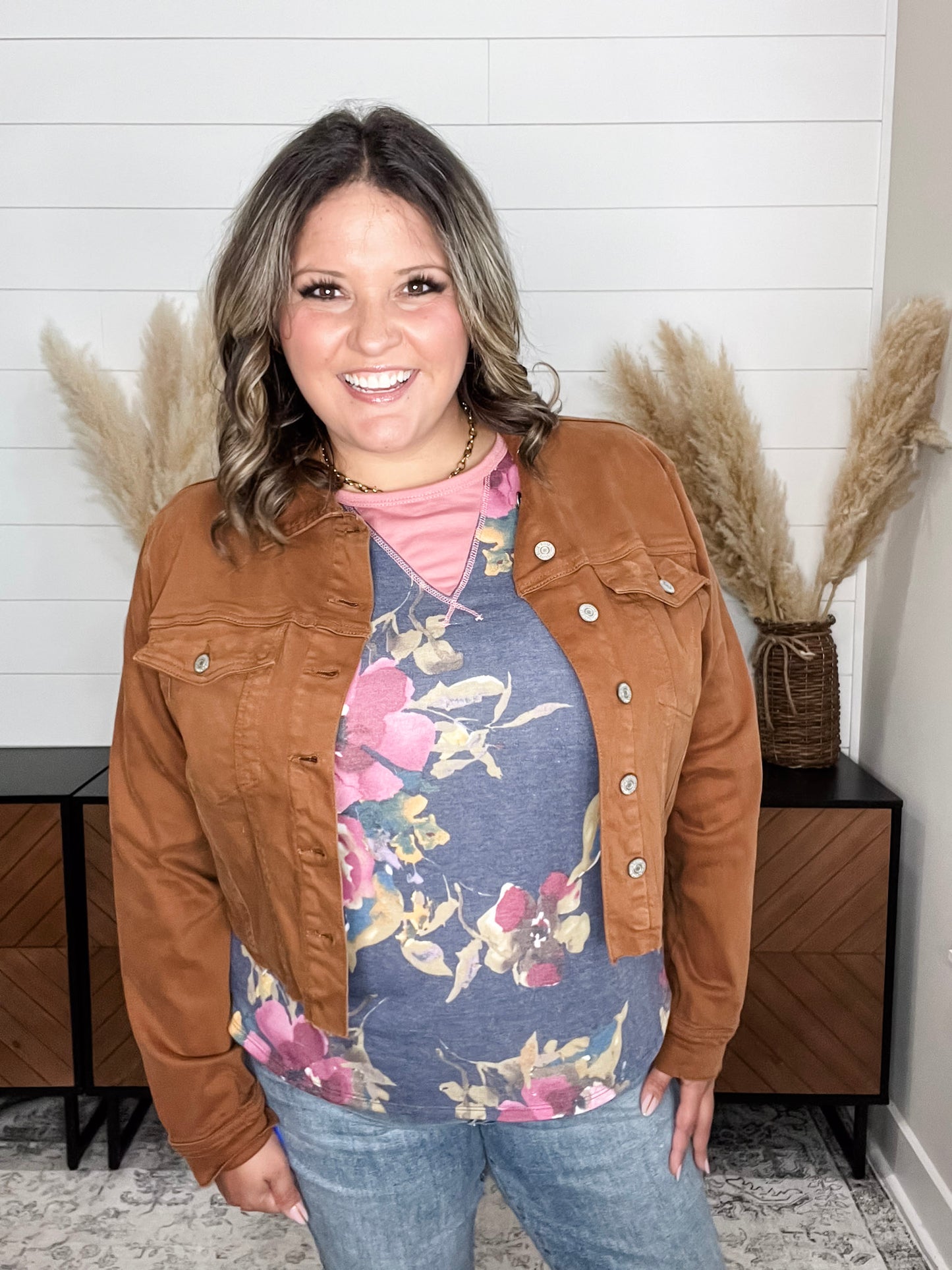 Judy Blue Jacket Camel