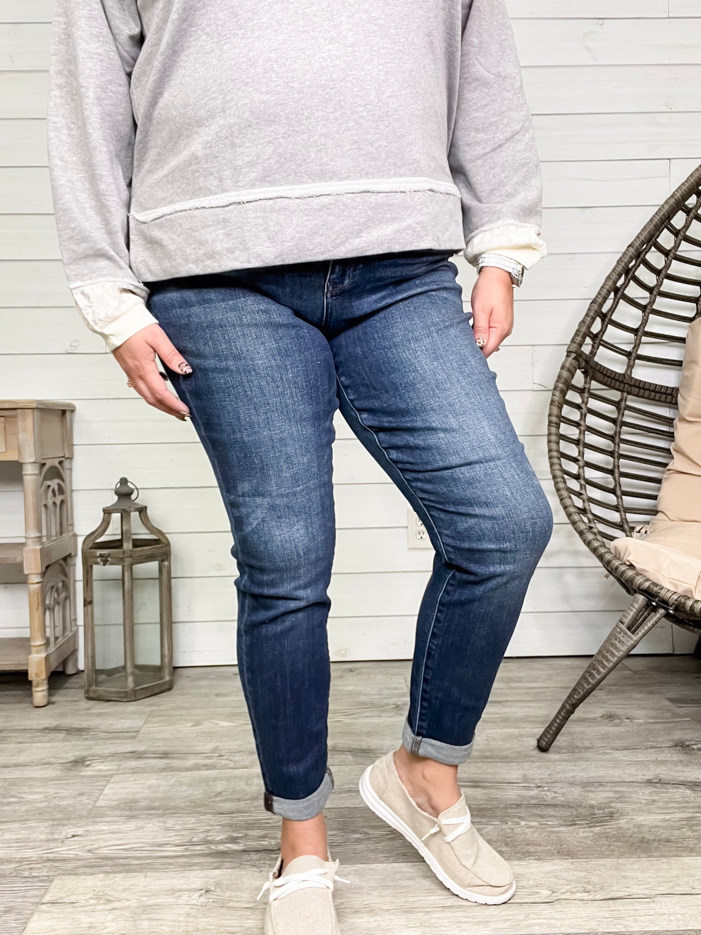 Judy Blue "Slim Jim" Slim Fit Jeans