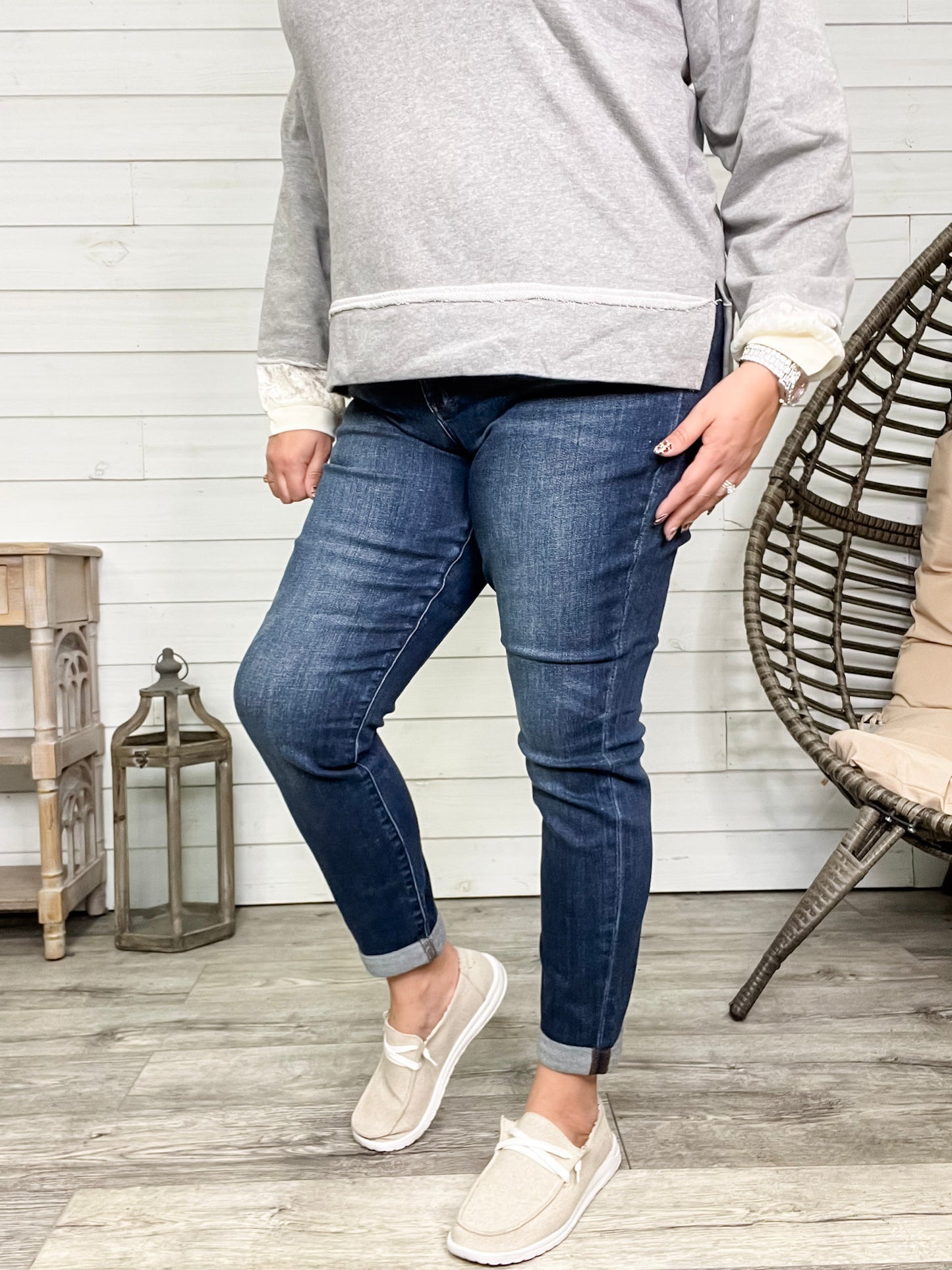 Judy Blue "Slim Jim" Slim Fit Jeans
