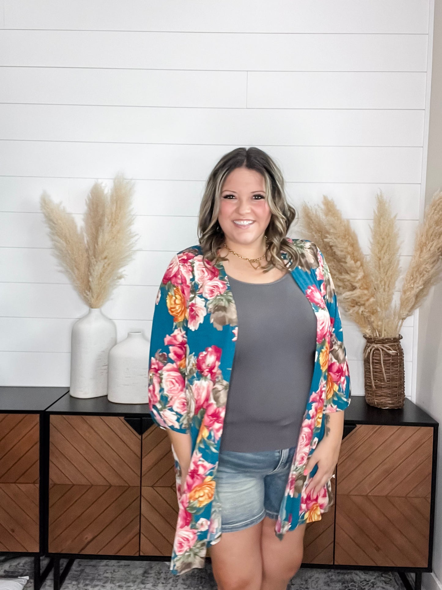 Opie 3/4 sleeve Cardigan