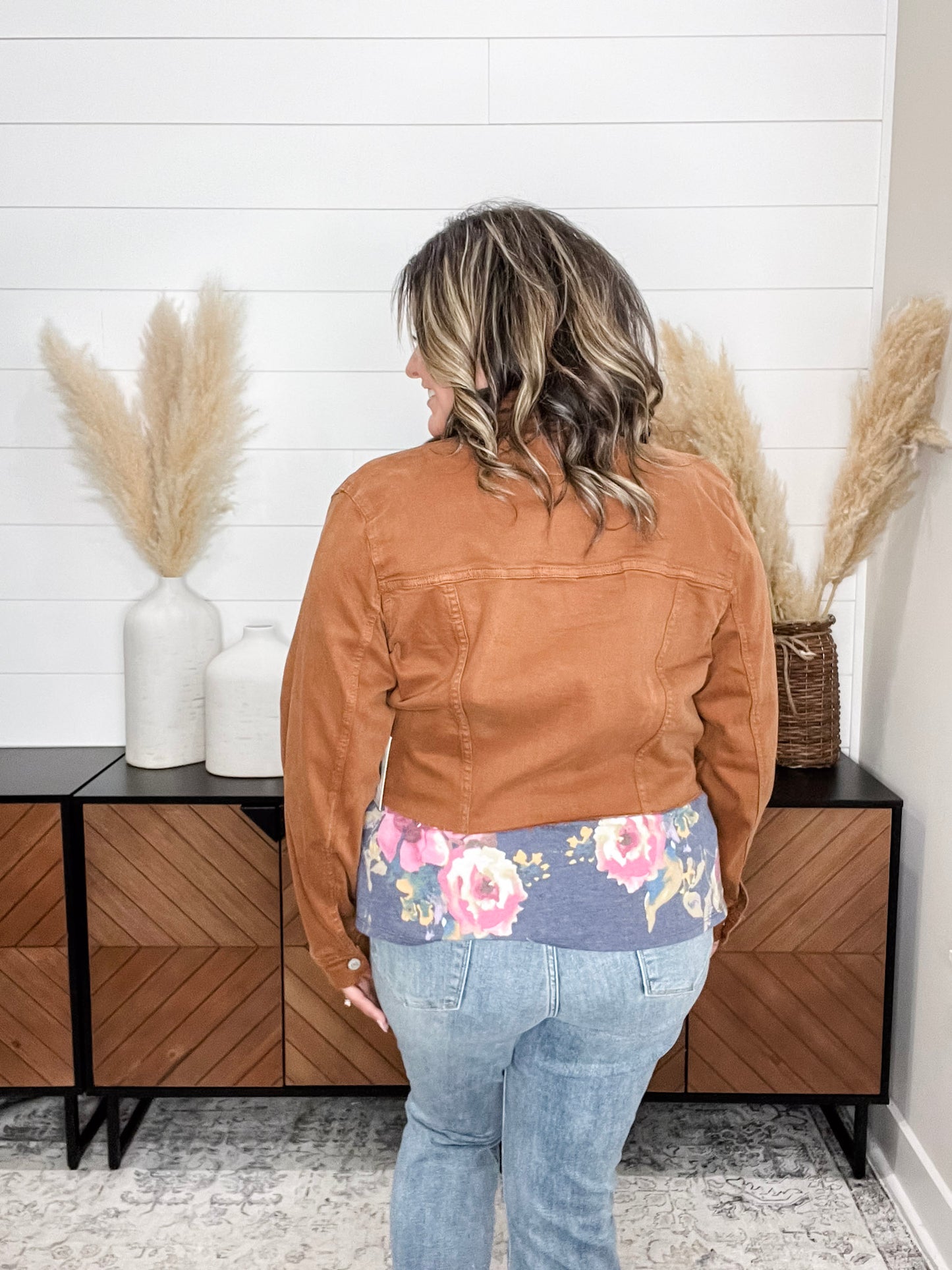 Judy Blue Jacket Camel