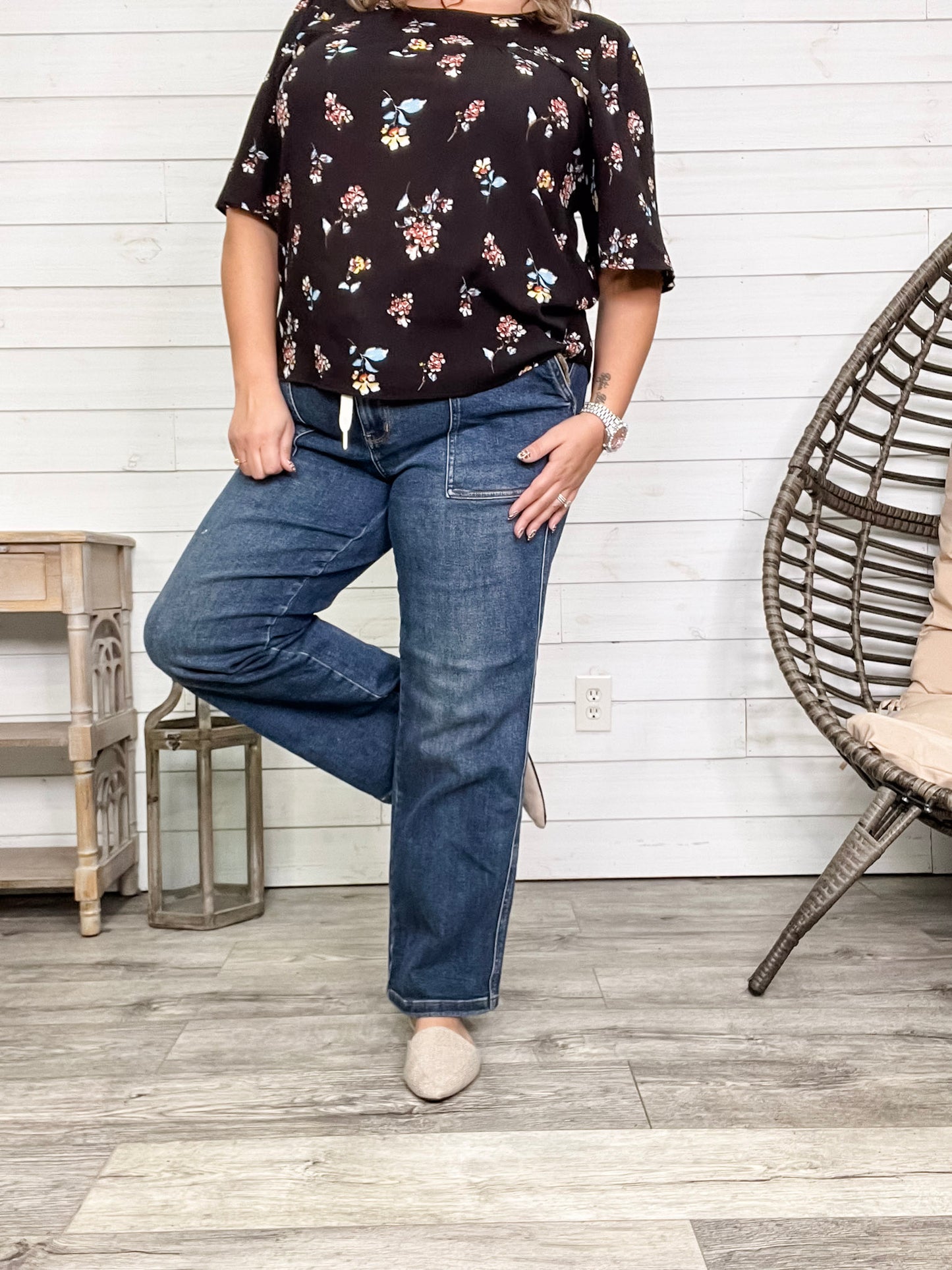 Judy Blue Wide Leg Jogger