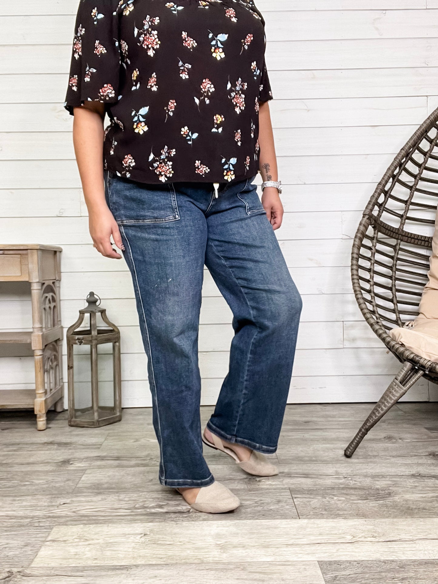 Judy Blue Wide Leg Jogger