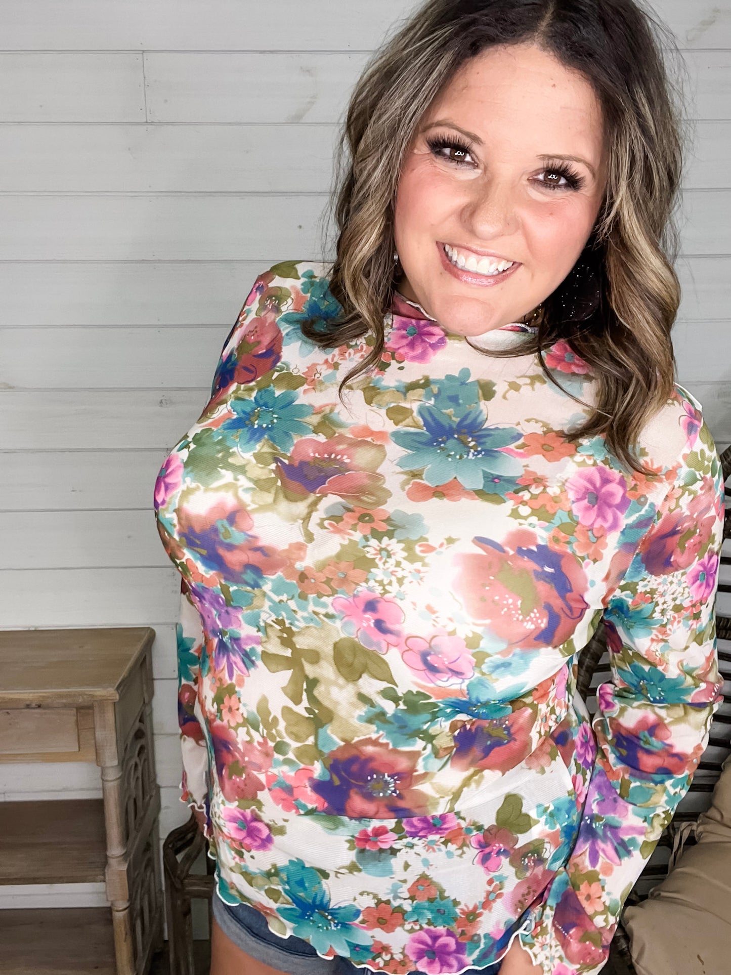 "Flawless" Floral Long Sleeve