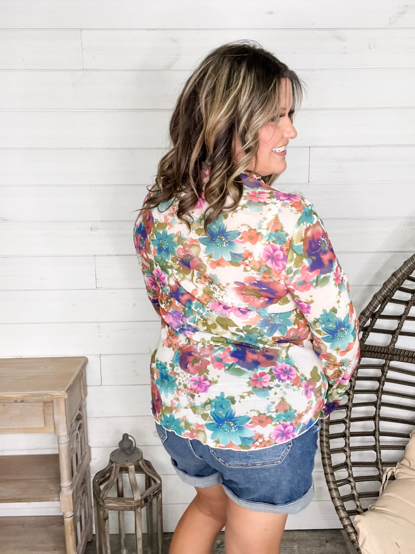 "Flawless" Floral Long Sleeve
