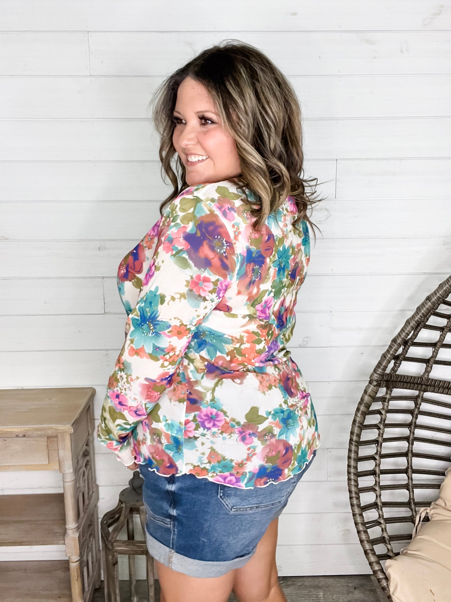 "Flawless" Floral Long Sleeve