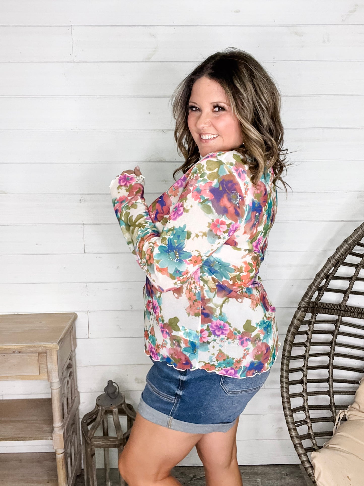 "Flawless" Floral Long Sleeve