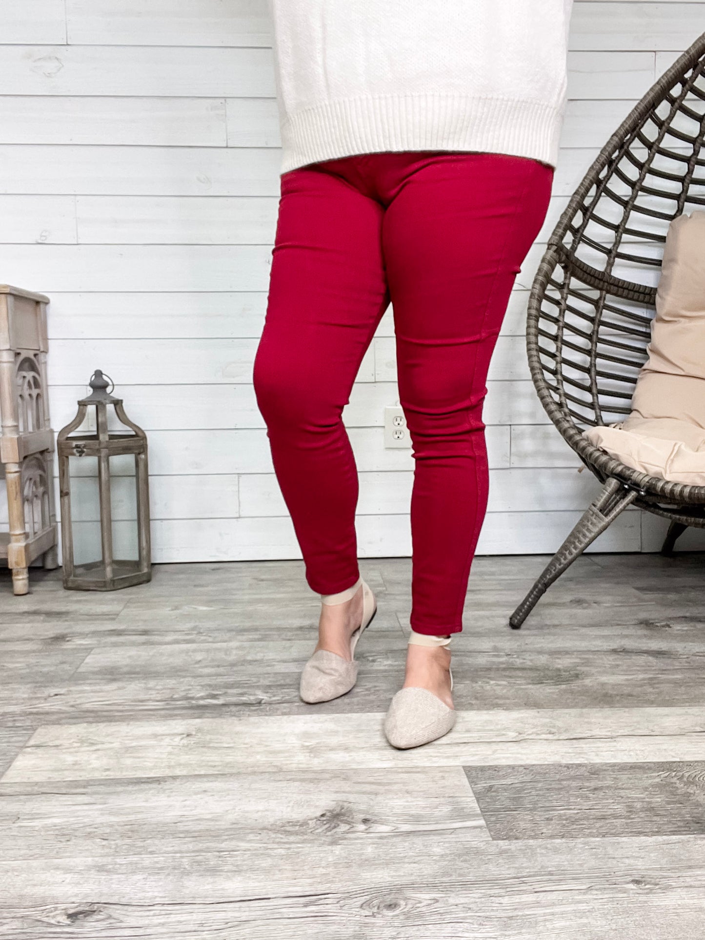 Judy Blue "Scarlett Letter" Tummy Control Skinny Jeans