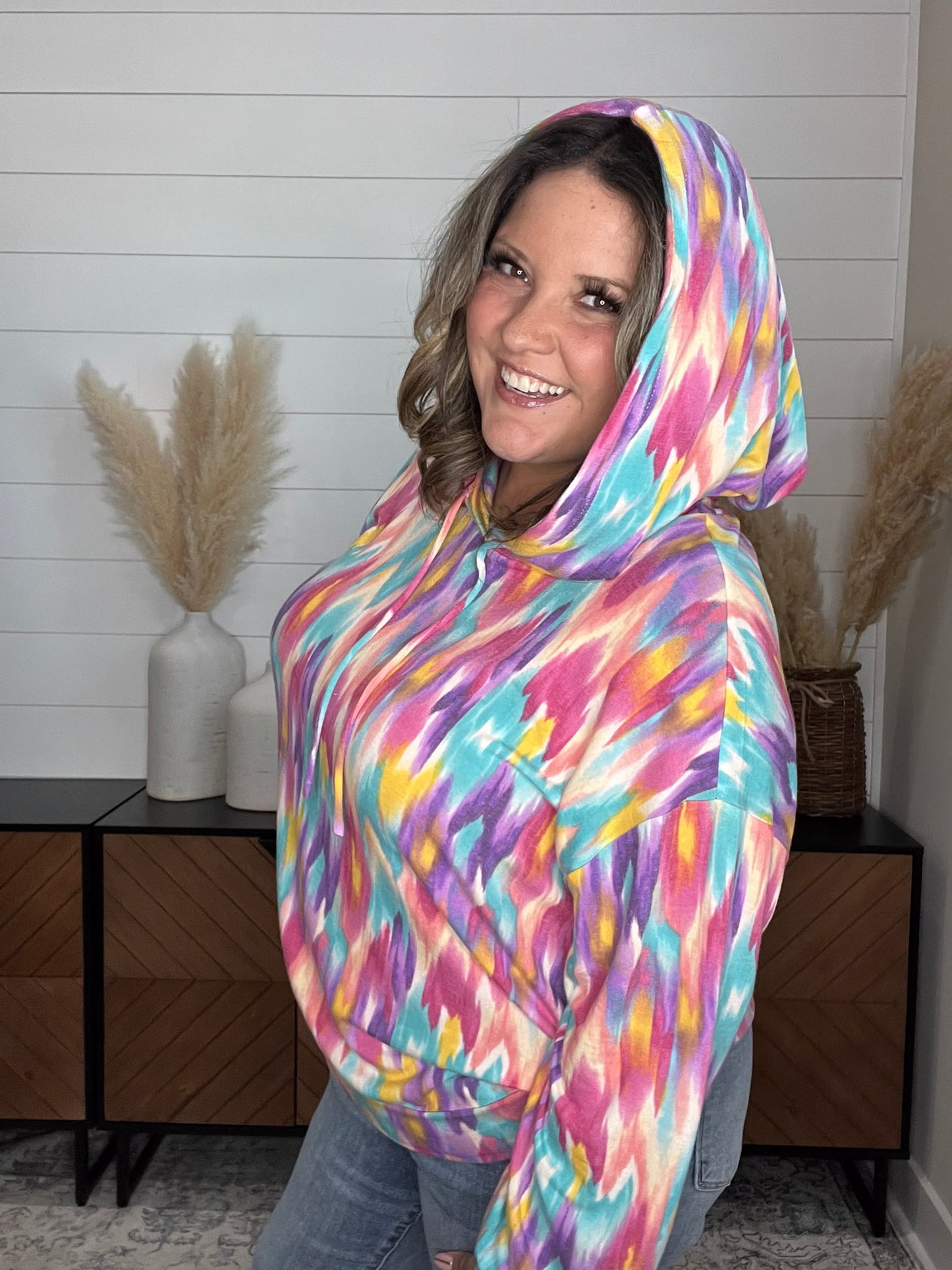 "Santiago" Balloon Sleeve Hoodie