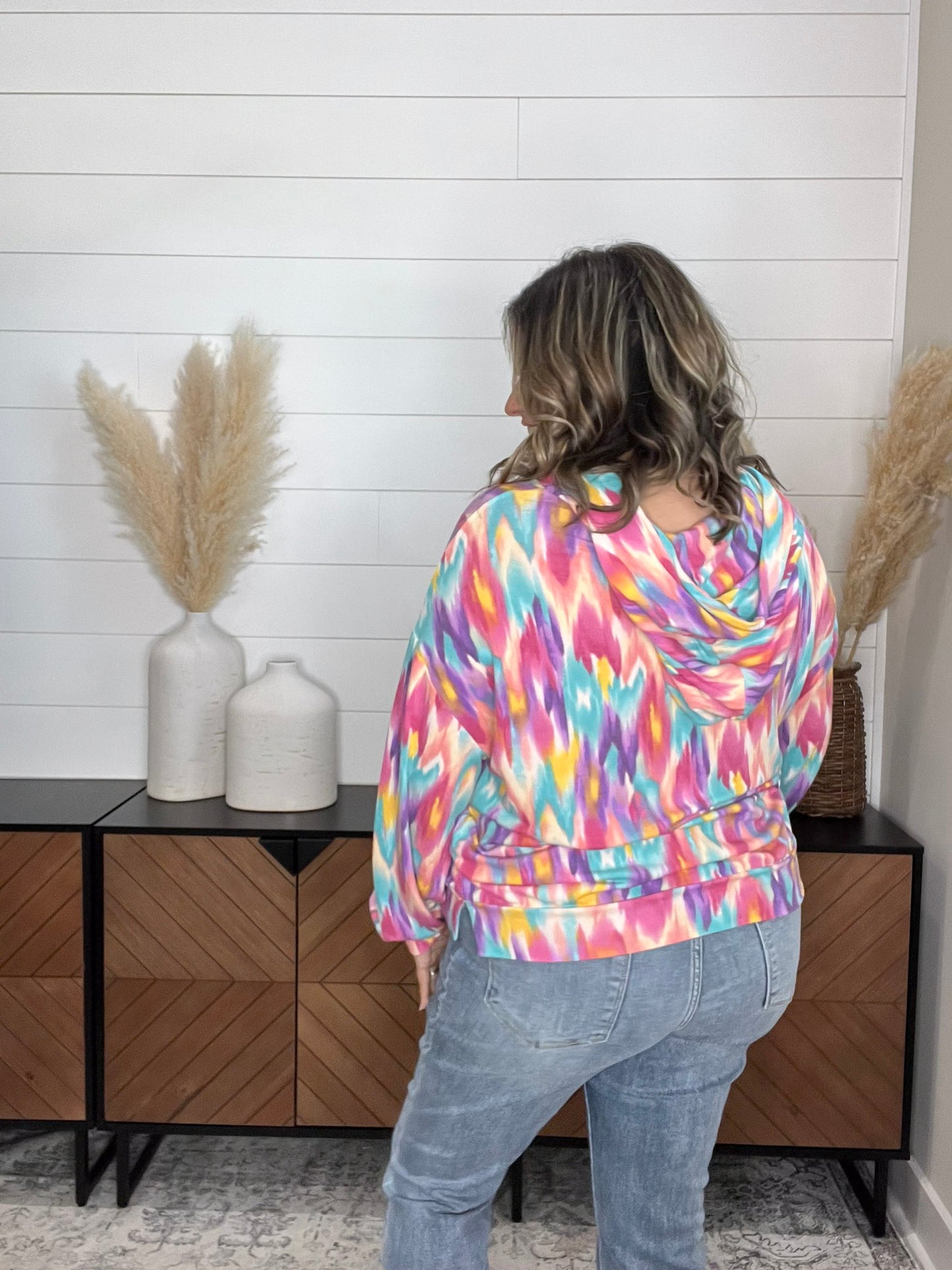 "Santiago" Balloon Sleeve Hoodie